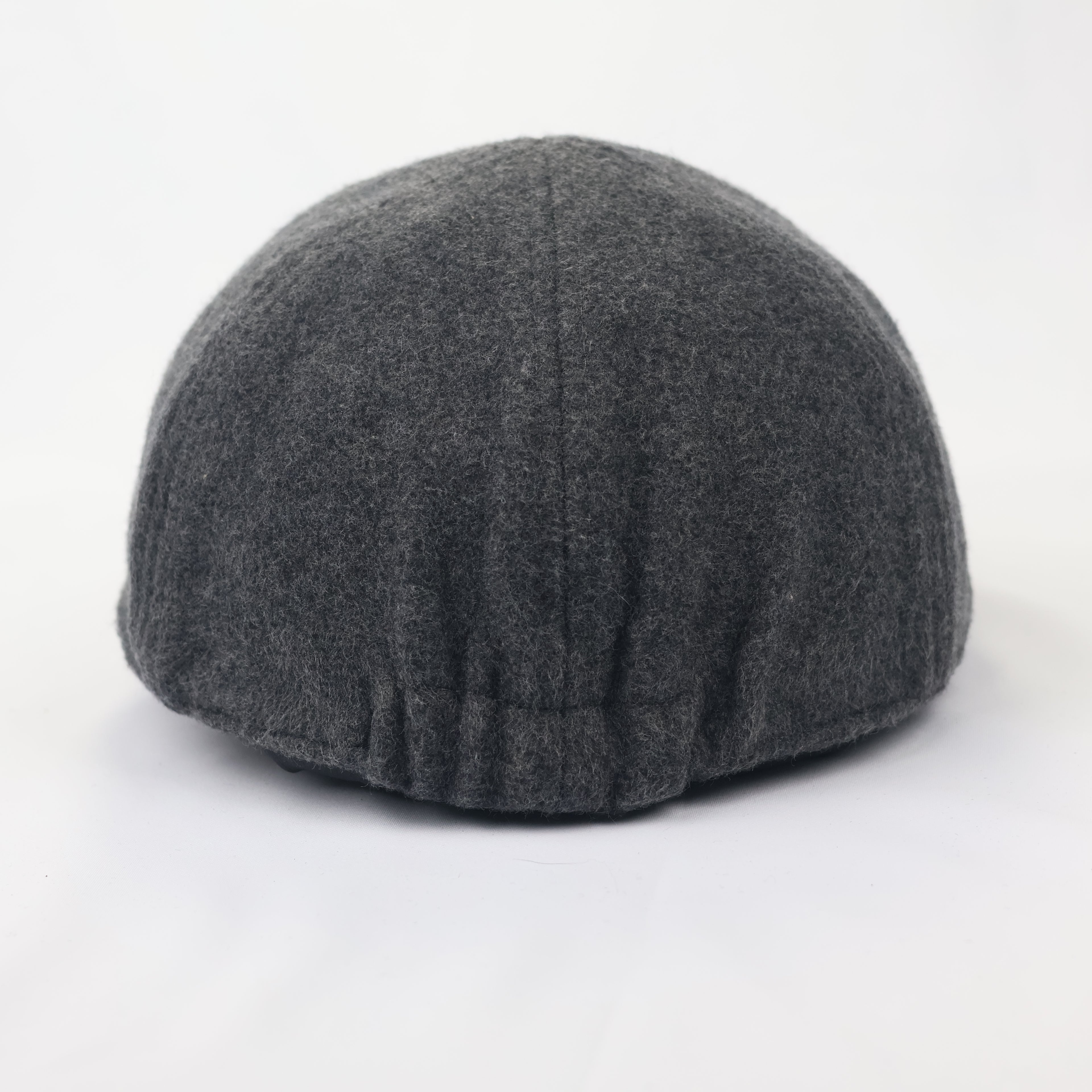 Zara Accessories Men’s Grey Wool Blend Thrifted Flat Cap - Classic Ivy Hat