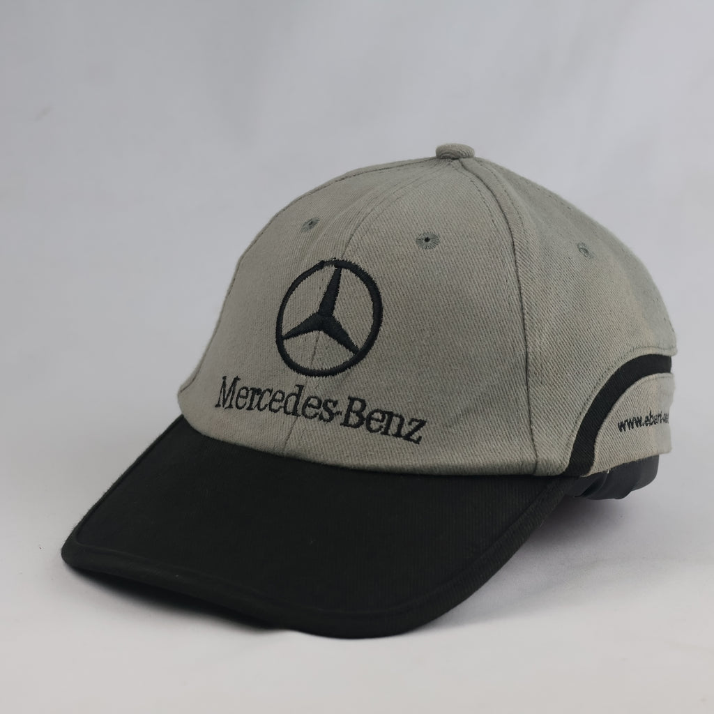 Thrifted Mercedes-Benz Grey & Black Baseball Cap (56-57cm) | 10614