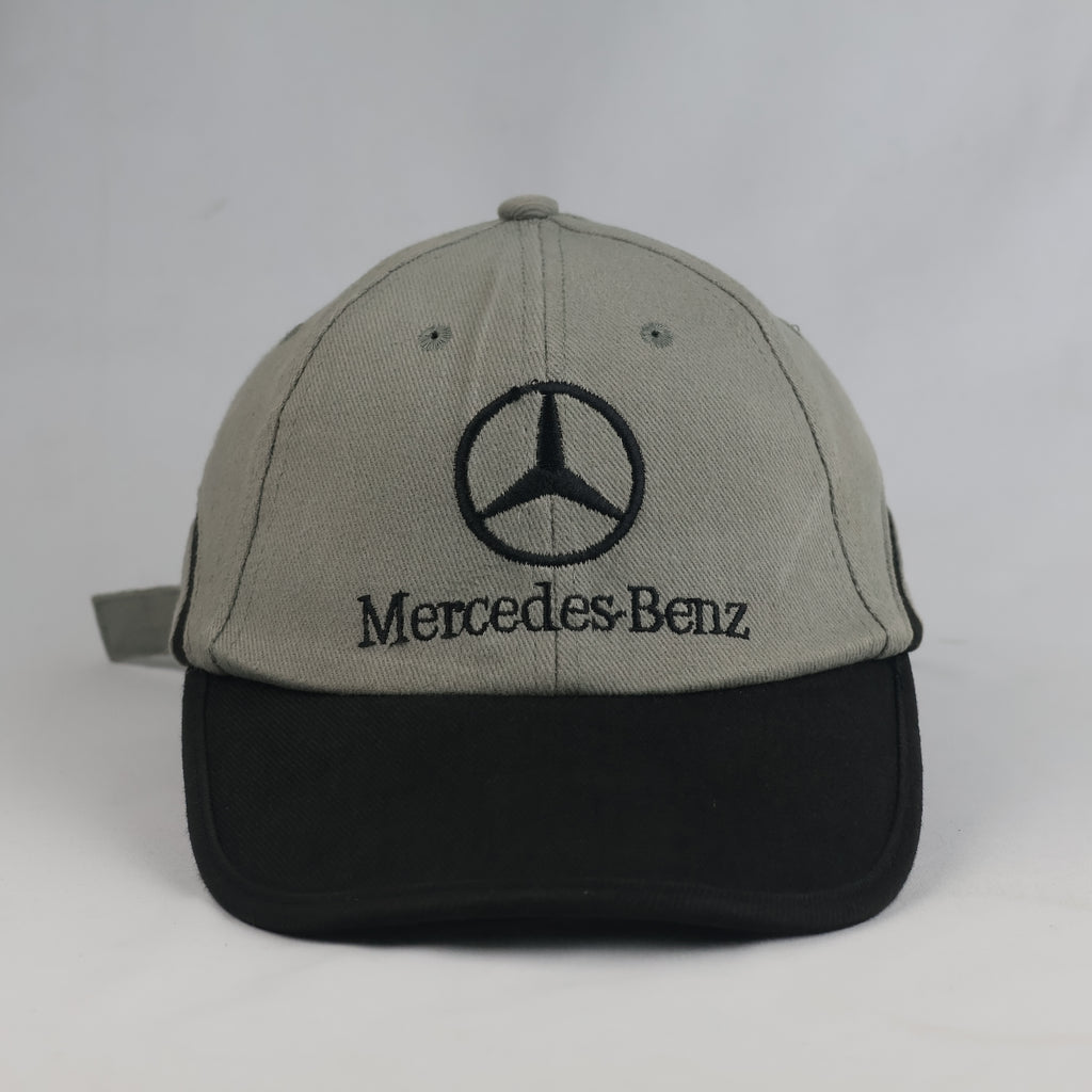 Thrifted Mercedes-Benz Grey & Black Baseball Cap (56-57cm) | 10614