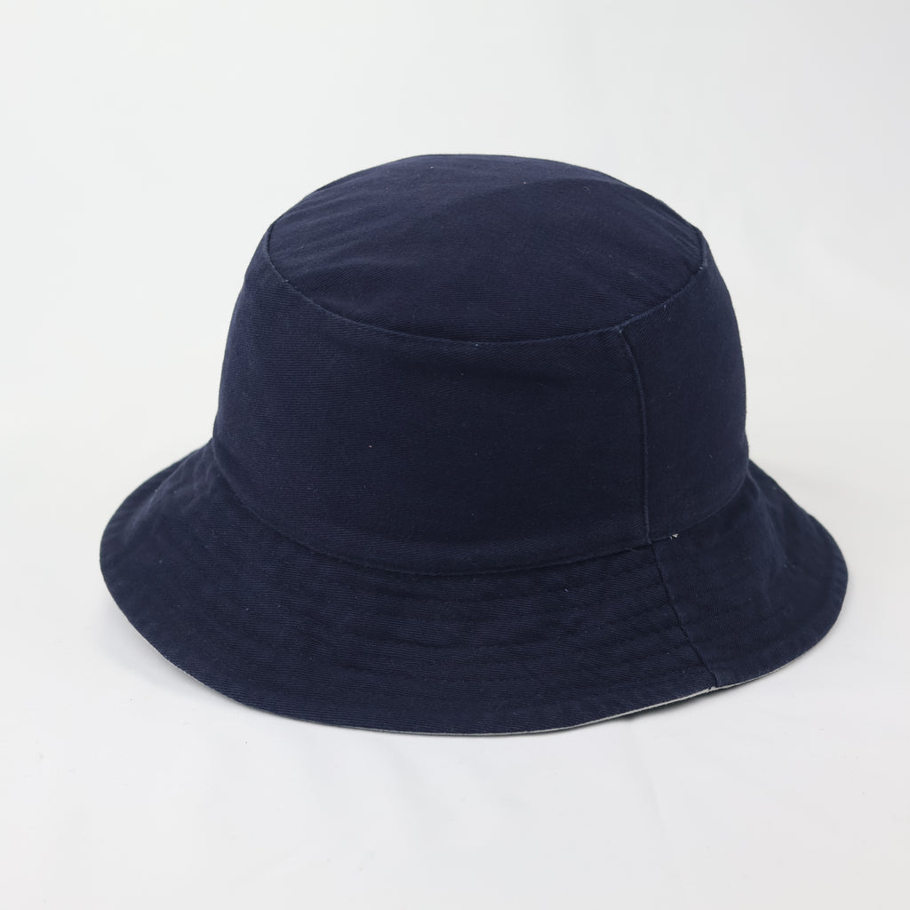 Champion Reversible Thrifted Bucket Hat - Navy & White 2-in-1 Sun Hat