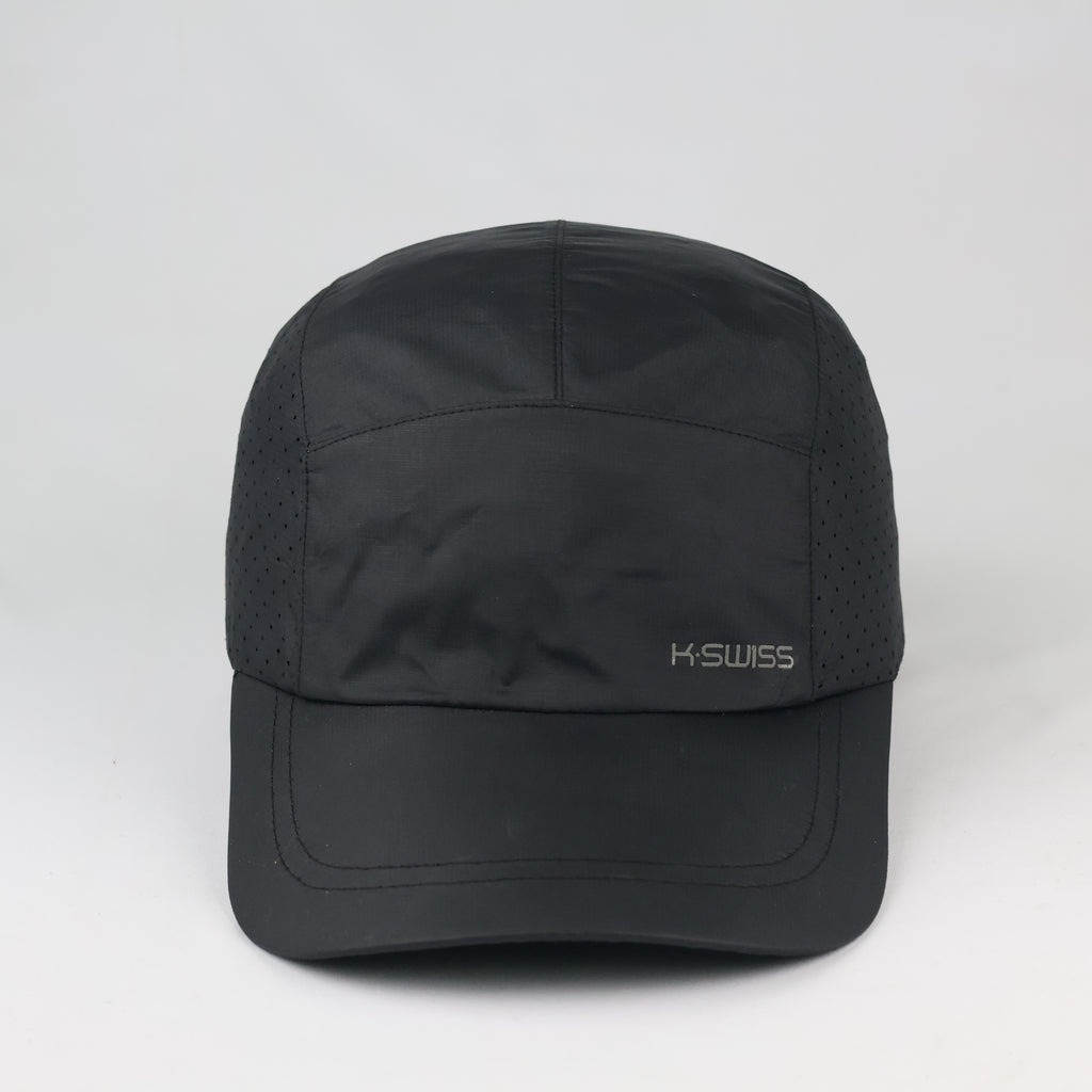 K-SWISS Breathable Tennis Cap | Thrifted Lightweight Running Hat 56-58cm