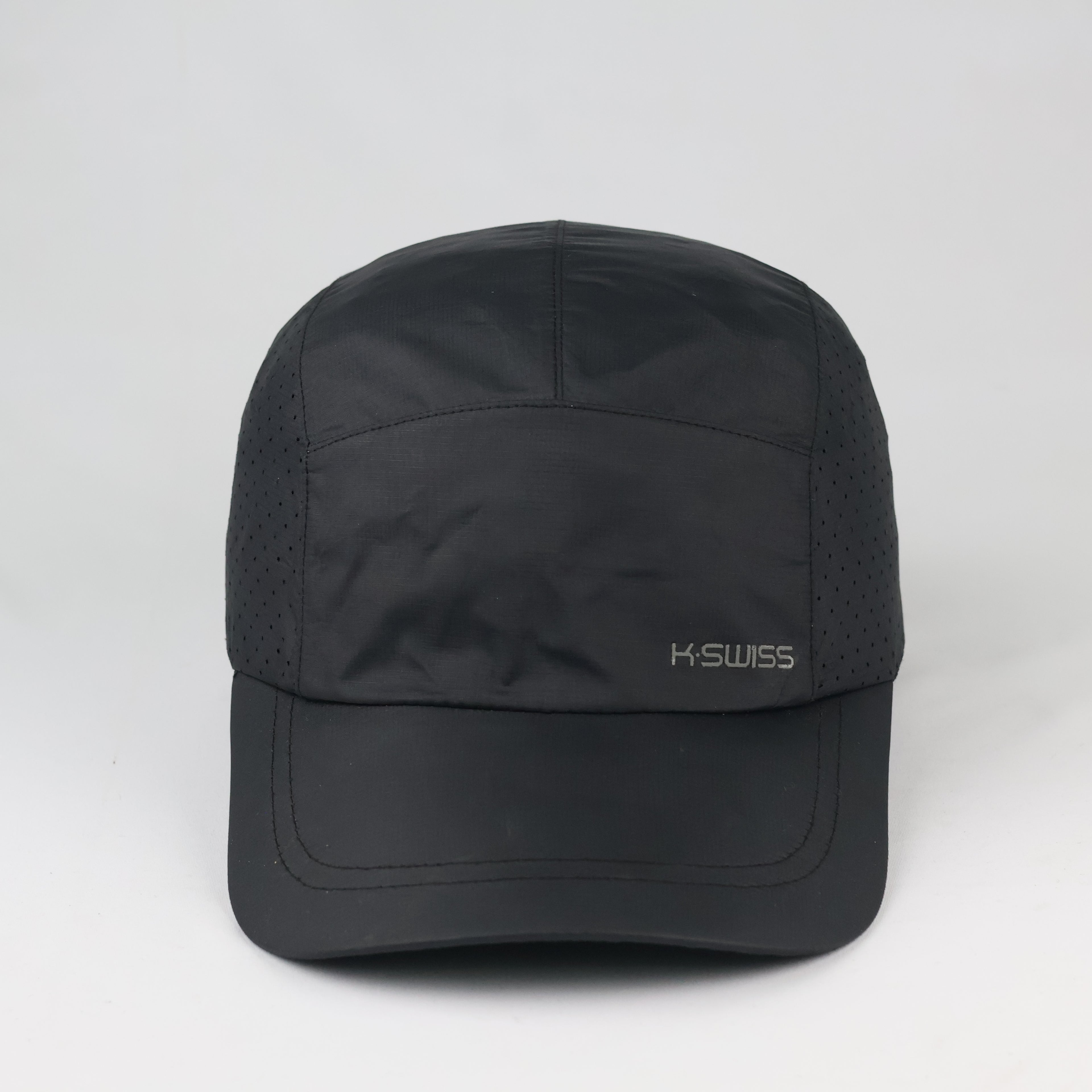K-SWISS Breathable Tennis Cap | Thrifted Lightweight Running Hat 56-58cm