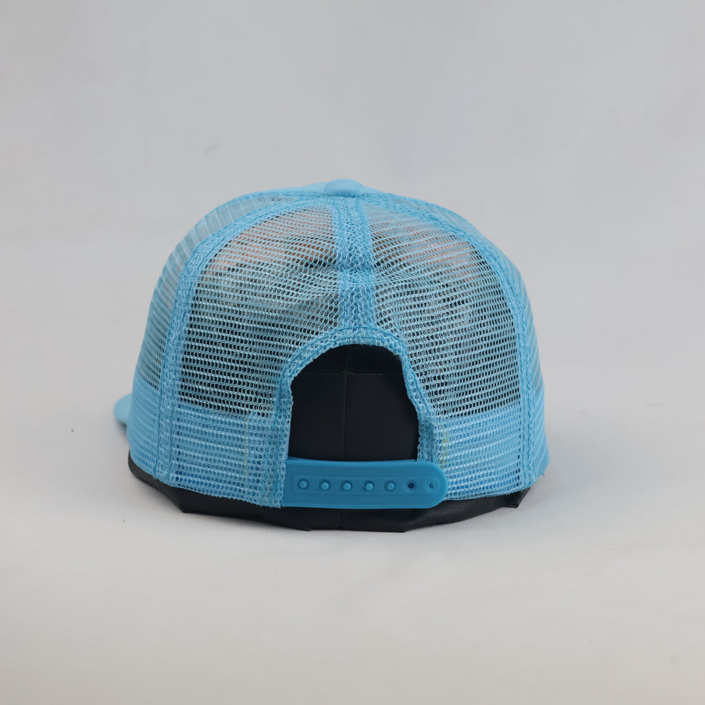 Thrifted B&S Dept. 728 Sky Blue Snapback Mesh Cap (57–58 cm) |10673