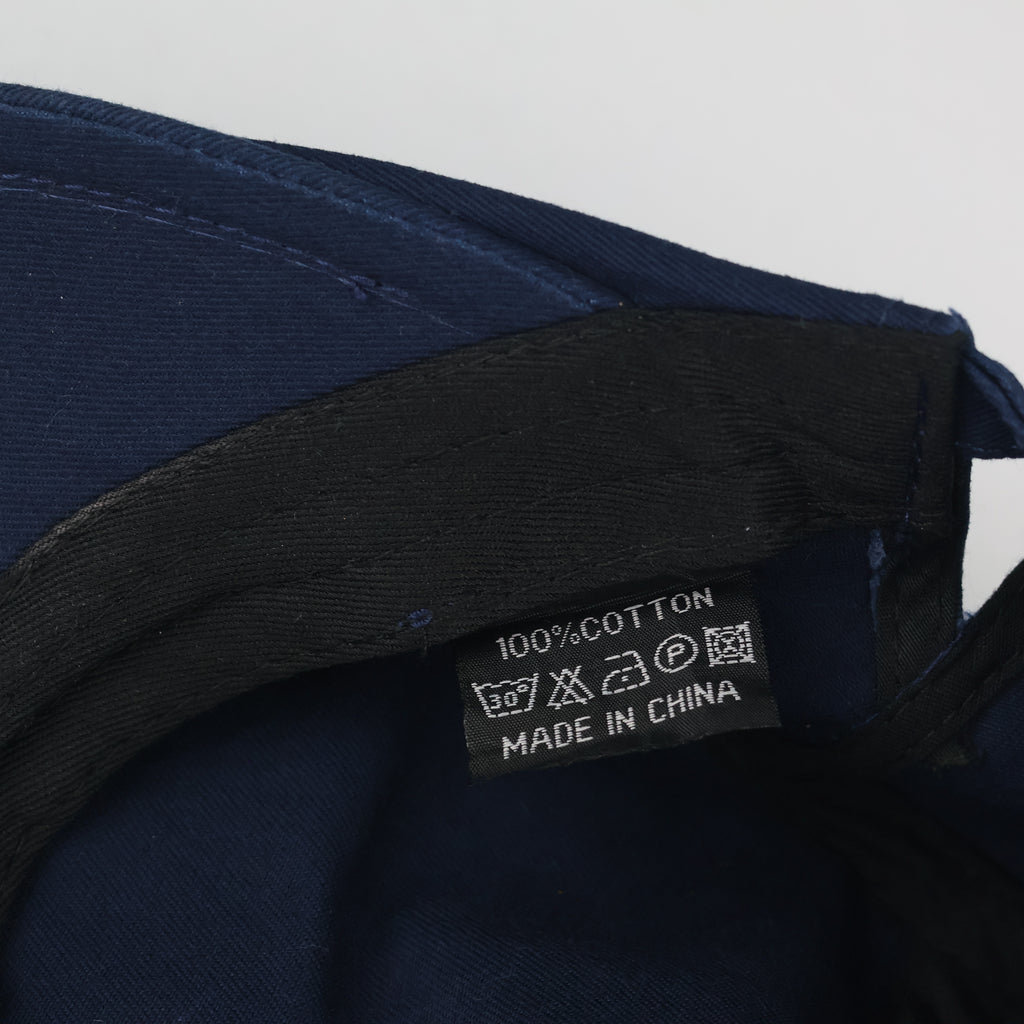 Retro Navy Blue Newsboy Flat Cap - Casual Distressed Duckbill Ivy Hat