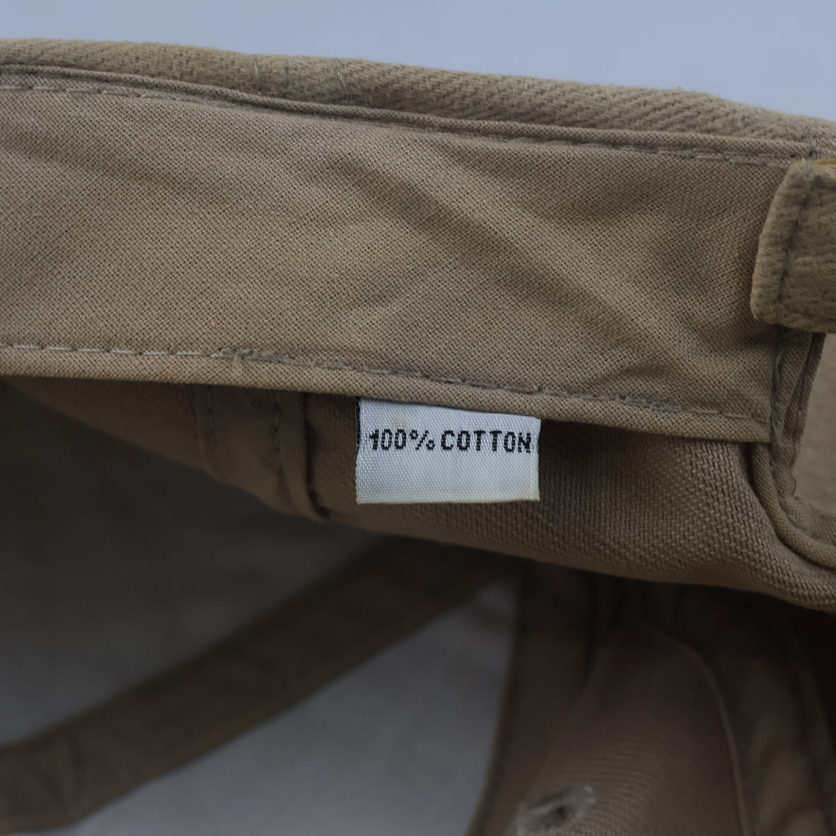 Thrifted New York Embroidered Khaki Cap – 54-55cm | 10649