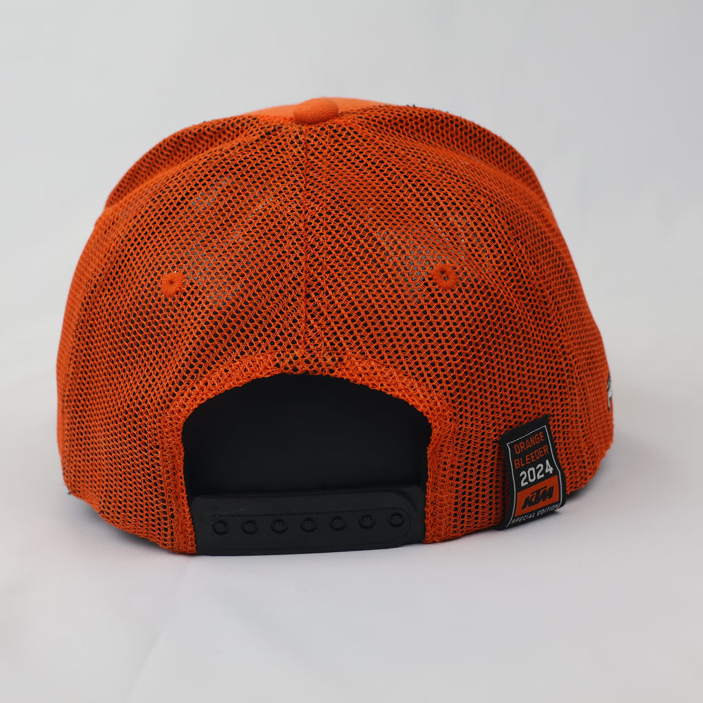 KTM Orange Bleeder 2024 Thrifted Snapback Cap