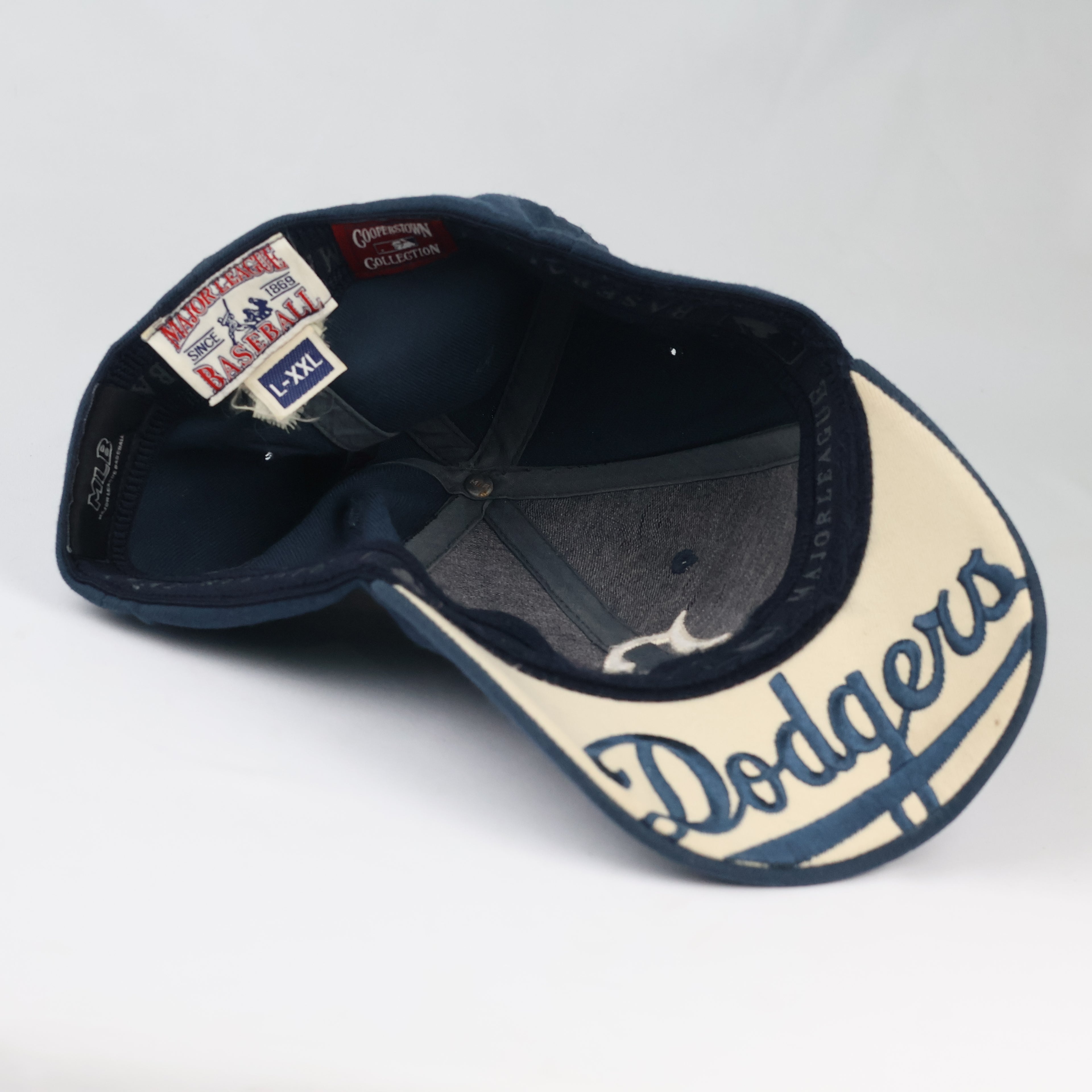 MLB Cooperstown Brooklyn Dodgers Fitted Cap | Thrifted Sport Hat 62-63cm