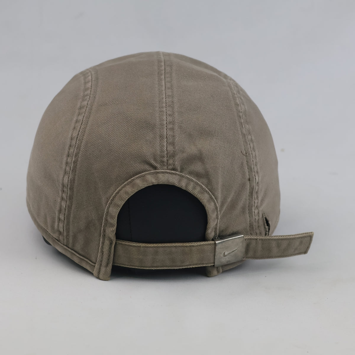 Thrifted Retro Nike Air Embroidered Baseball Cap – Tan Adjustable Fit 56-57cm | 10624
