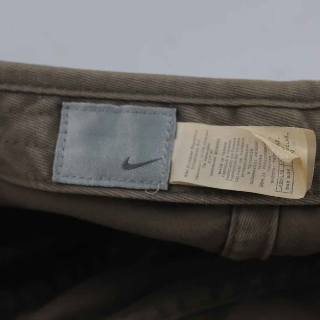 Thrifted Retro Nike Air Embroidered Baseball Cap – Tan Adjustable Fit 56-57cm | 10624