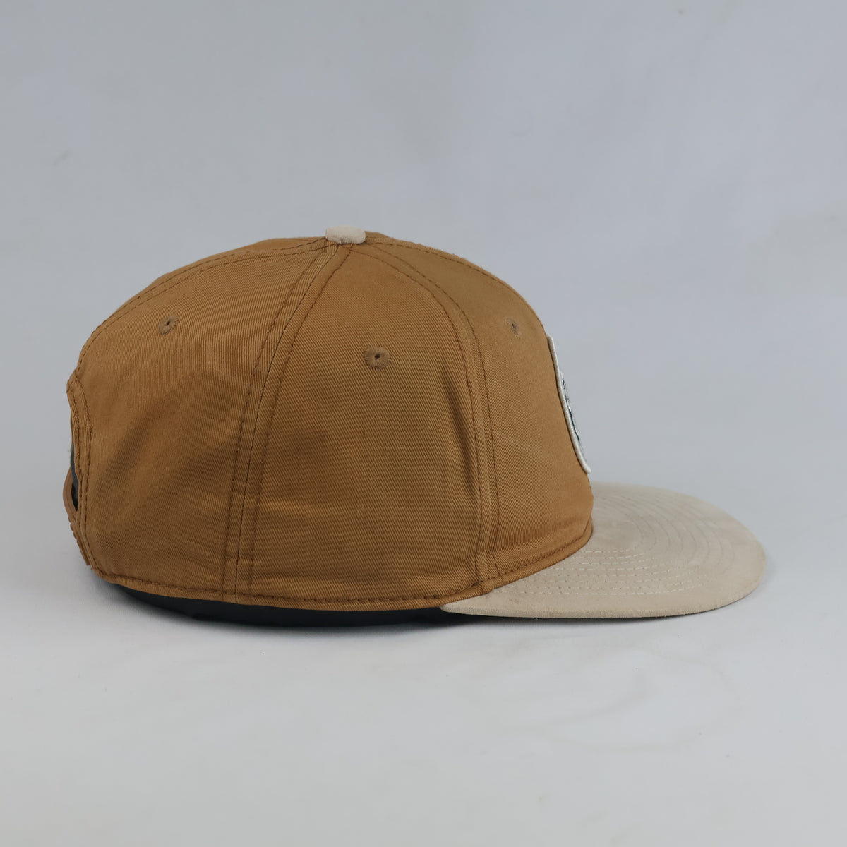 Thrifted H&M New York Global Supplier Snapback Cap - Tan (57-58cm) | 10632