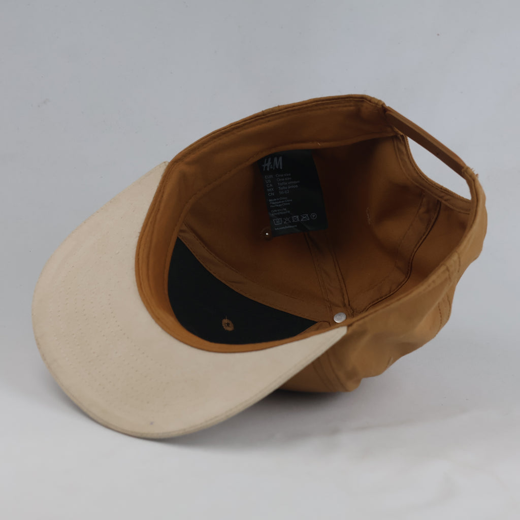Thrifted H&M New York Global Supplier Snapback Cap - Tan (57-58cm) | 10632