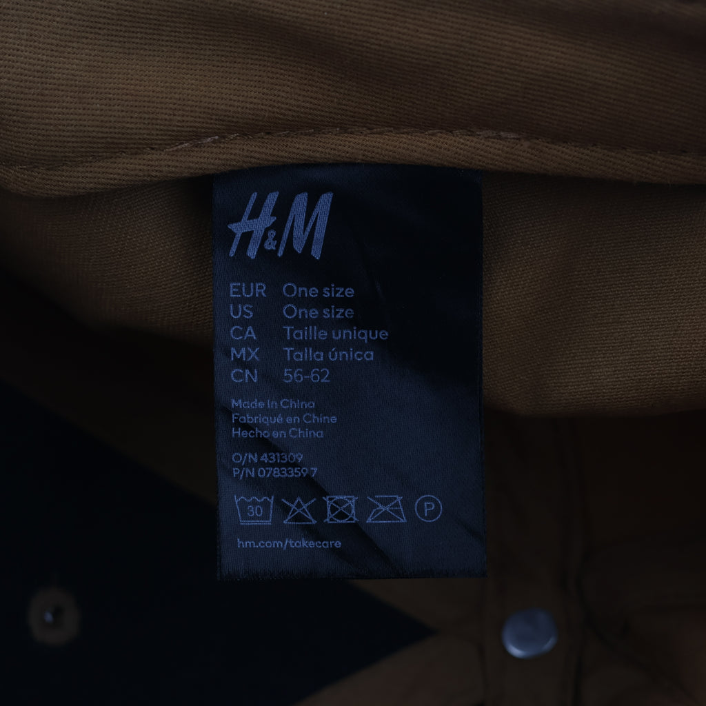 Thrifted H&M New York Global Supplier Snapback Cap - Tan (57-58cm) | 10632