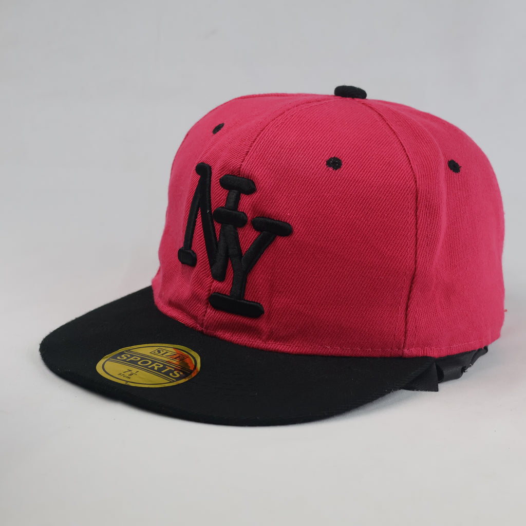 Thrifted NY Sports Two-Tone Pink Snapback Cap (57-58 cm) | 10744