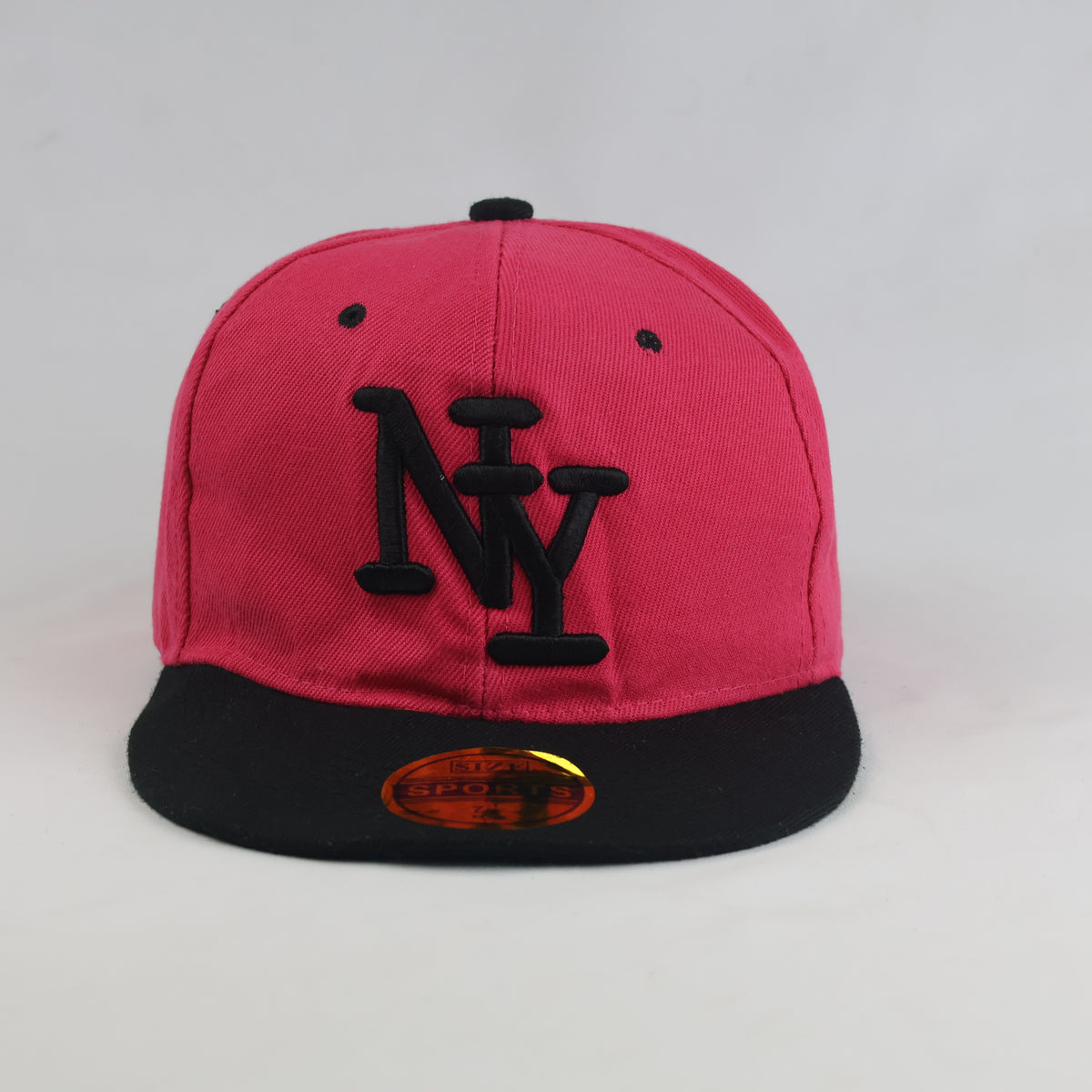 Thrifted NY Sports Two-Tone Pink Snapback Cap (57-58 cm) | 10744