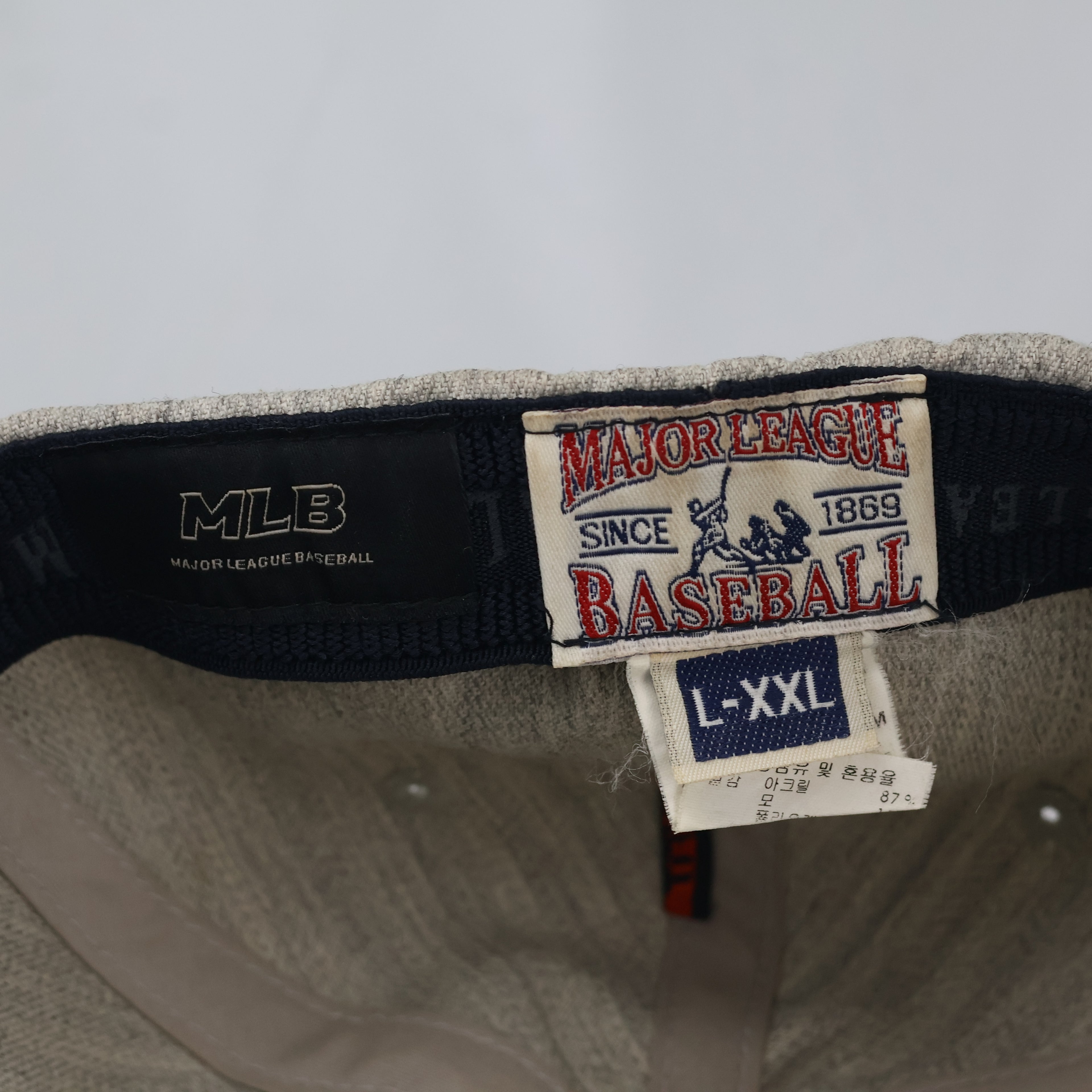 MLB Licensed LA Dodgers Embroidered Cap | Thrifted Big Size Hat 60-62cm