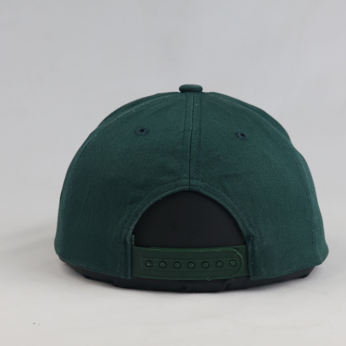 Thrifted Boston Embroidered Forest Green Snapback Hat (54-55cm) | 10638