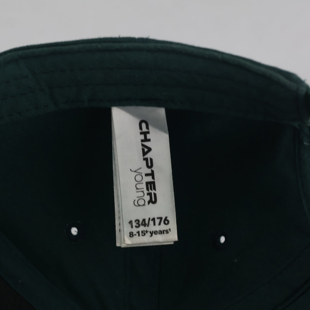 Thrifted Boston Embroidered Forest Green Snapback Hat (54-55cm) | 10638