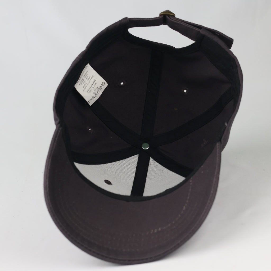 Retro LA Minimalist Embroidered Hat - Dark Espresso Brown Casual Cap