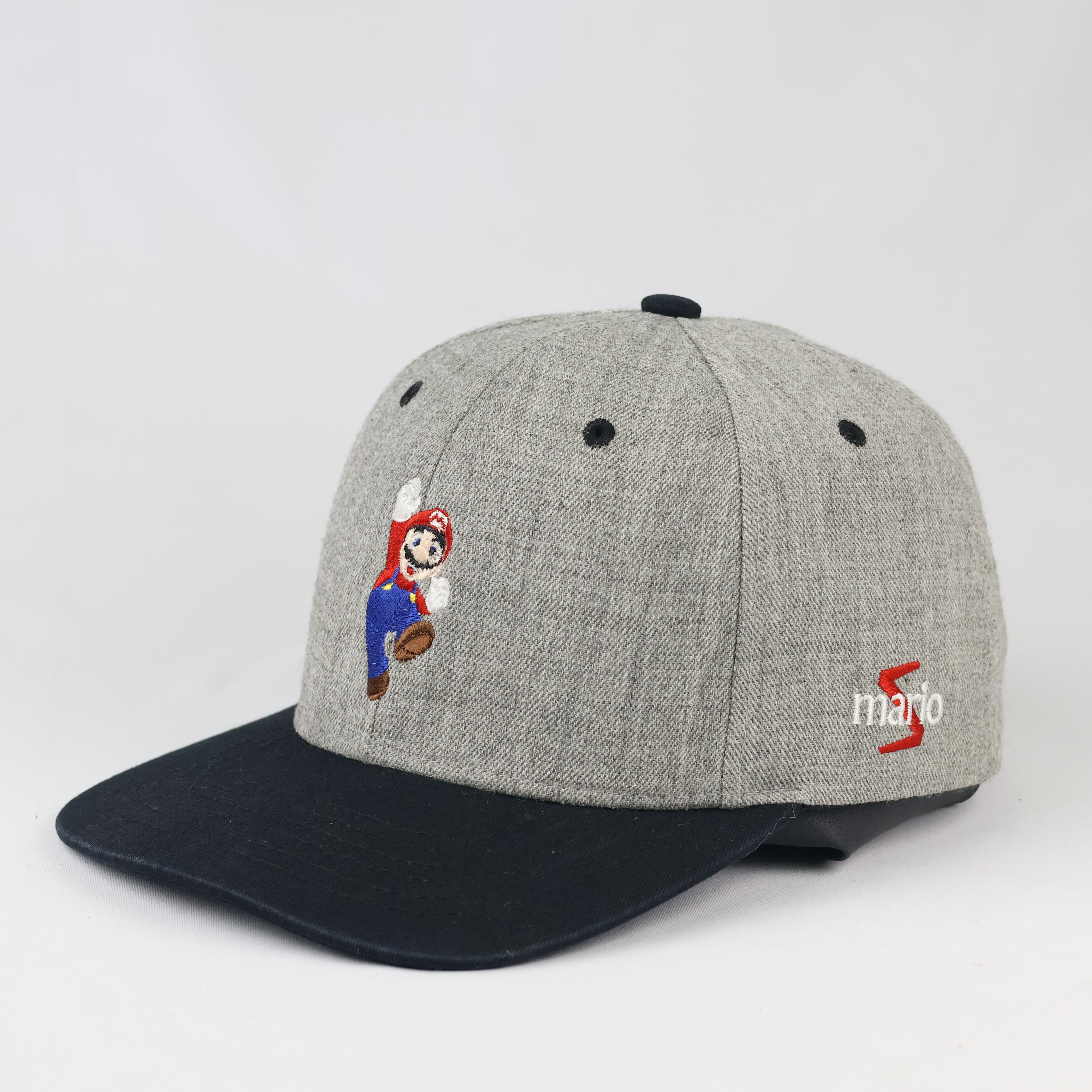 Vintage Style Mario Gaming Snapback | Thrifted Streetwear Cap 59-61cm