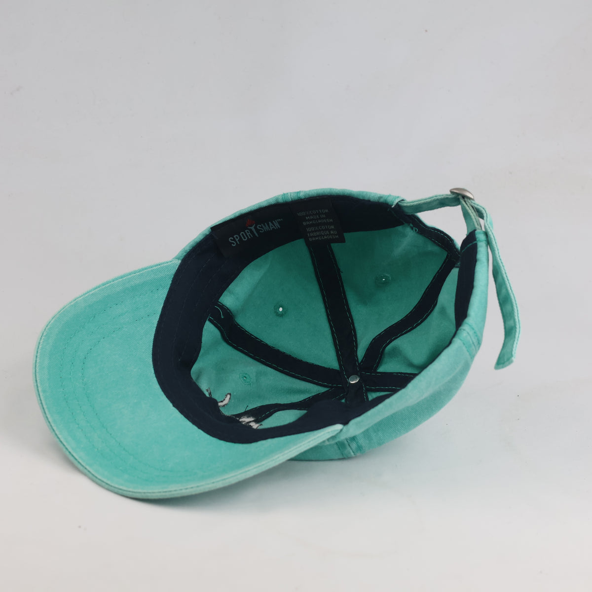 Thrifted Sportsman "On My Way To Destroy Everything" Mint Cap (56-57cm) |10646