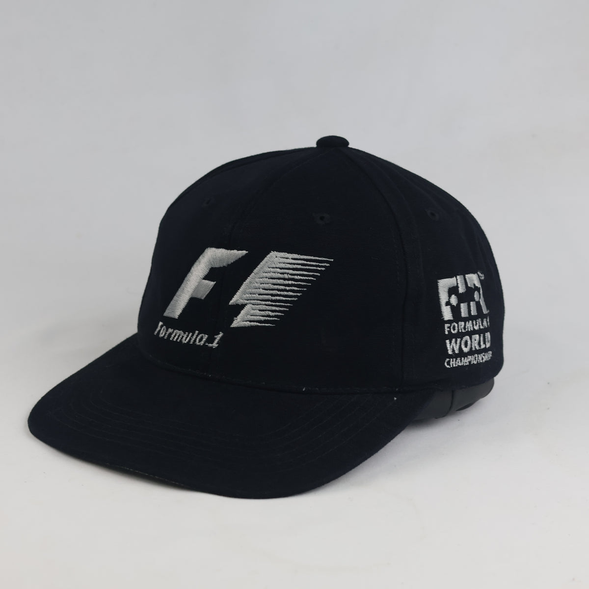 Thrifted Blue Thunder F1 Formula 1 Embroidered Cap - Black (54-55cm) | 10631
