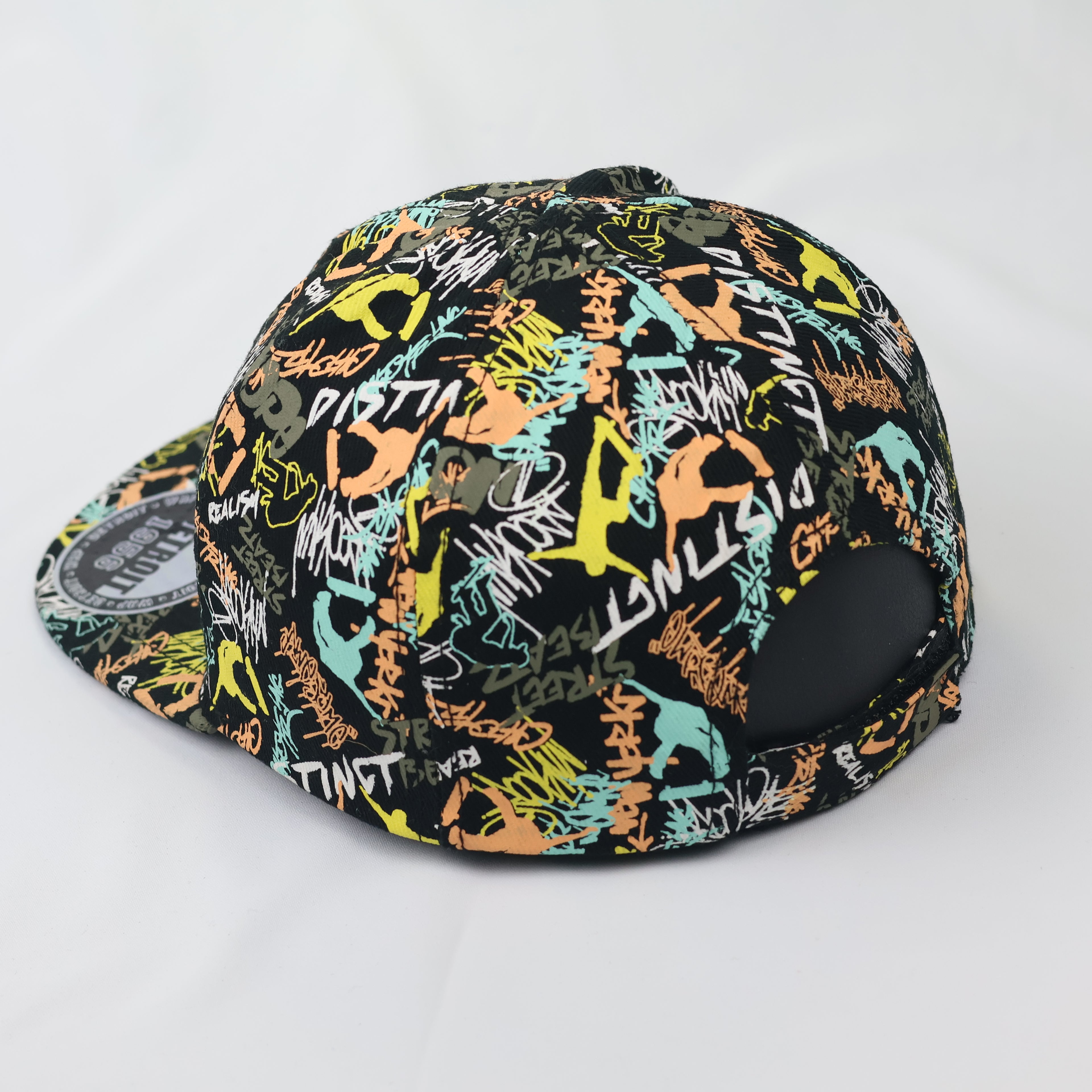 Detroit 1956 Graffiti Print Snapback Hat | Urban Streetwear Cap