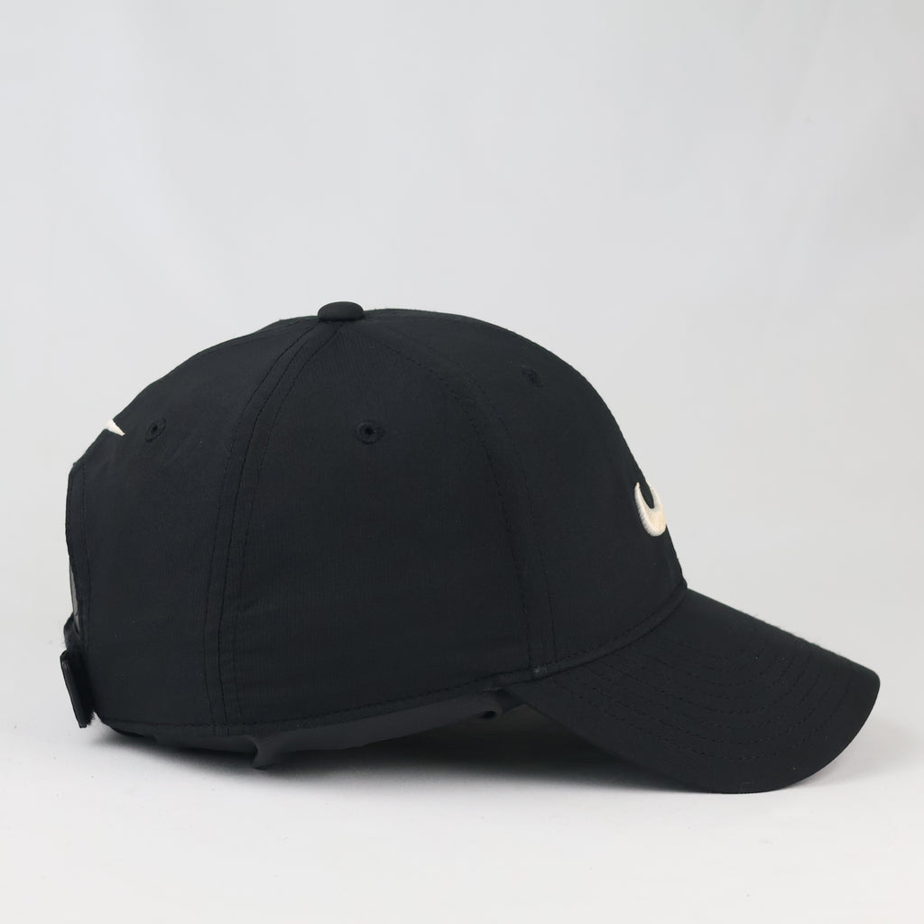 Nike Dri-Fit Swoosh Sport Cap | Thrifted Black Tech Hat 56-58cm