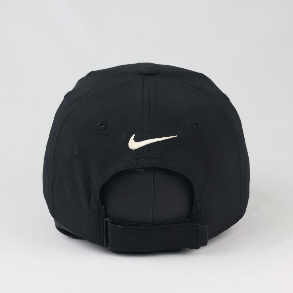 Nike Dri-Fit Swoosh Sport Cap | Thrifted Black Tech Hat 56-58cm