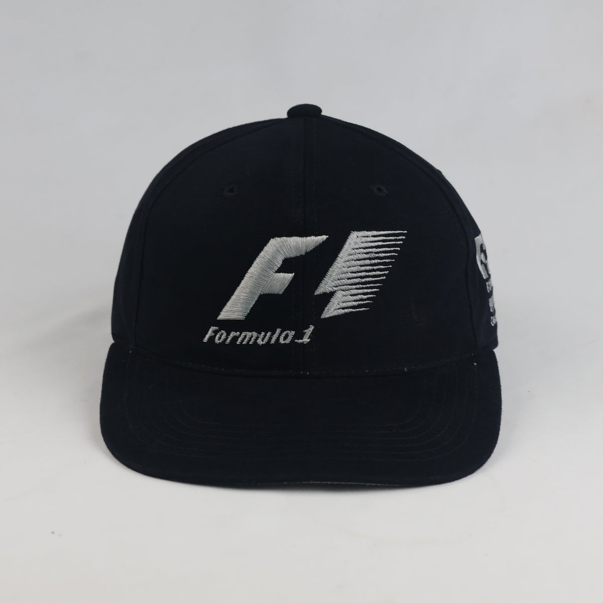 Thrifted Blue Thunder F1 Formula 1 Embroidered Cap - Black (54-55cm) | 10631