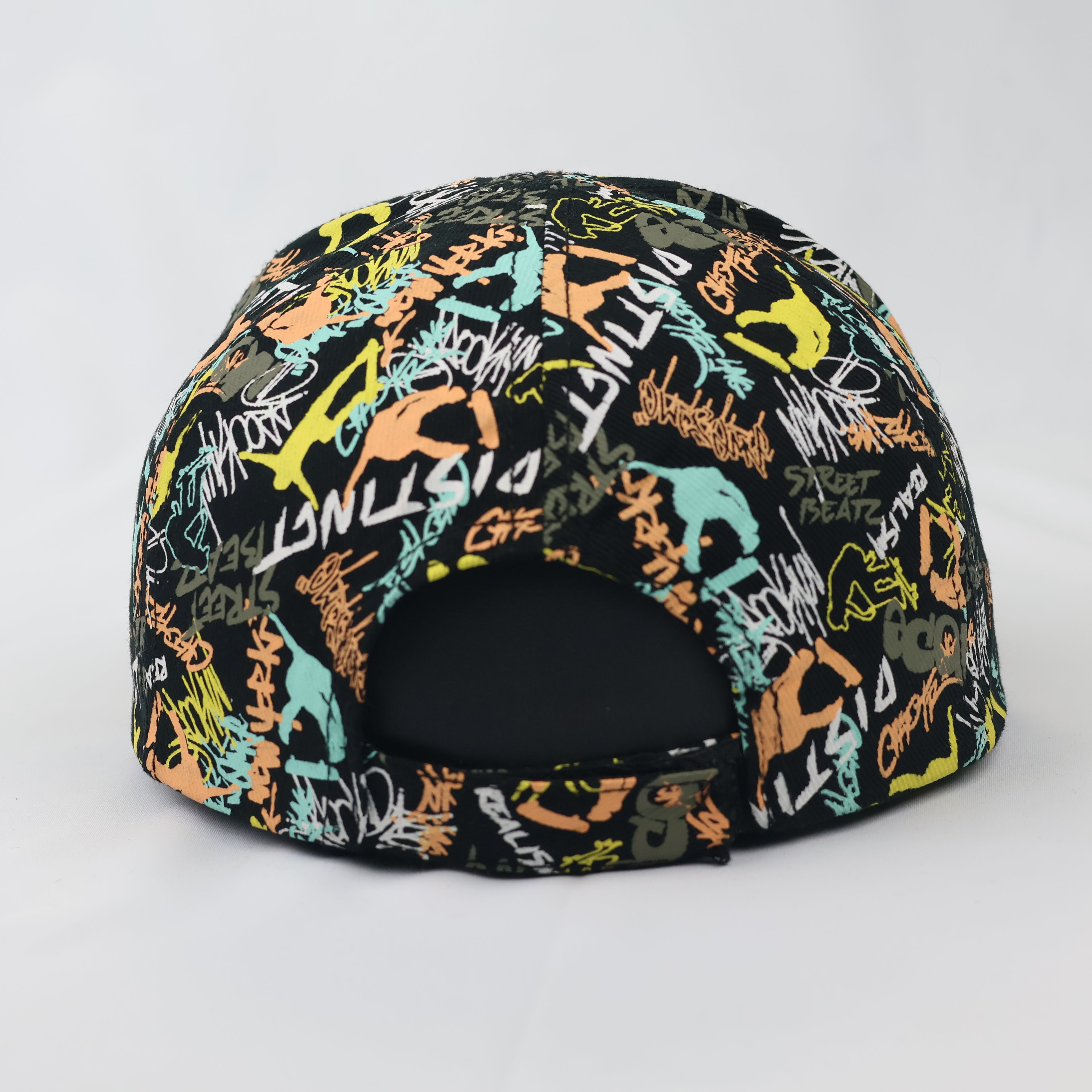 Detroit 1956 Graffiti Print Snapback Hat | Urban Streetwear Cap