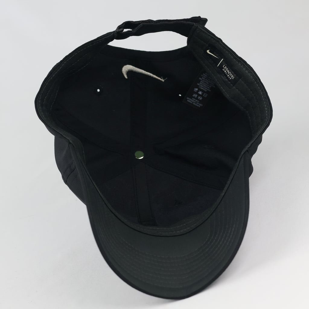 Nike Dri-Fit Swoosh Sport Cap | Thrifted Black Tech Hat 56-58cm