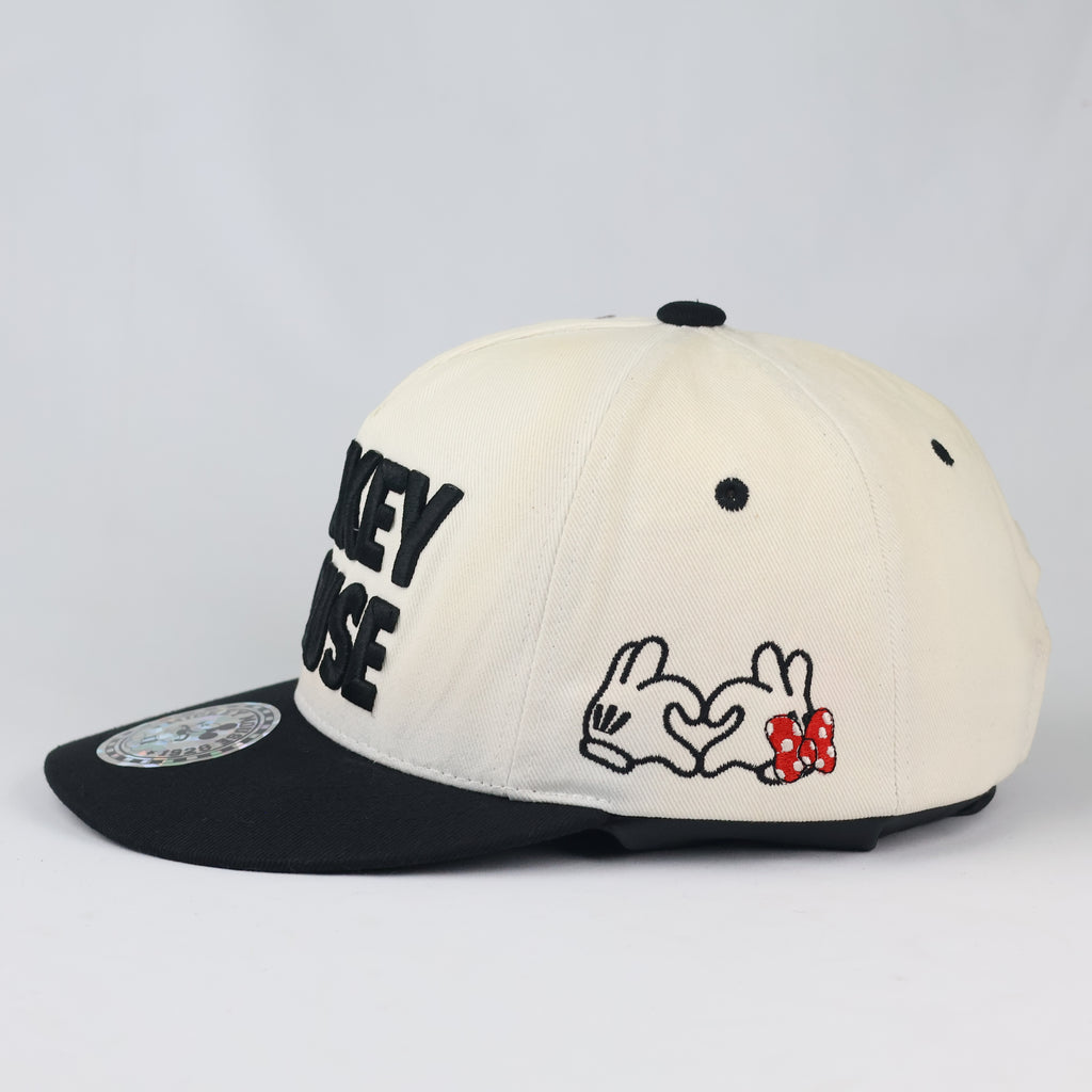 Disney Licensed Mickey & Minnie Hands Cap | Thrifted Snapback Hat 57-60cm