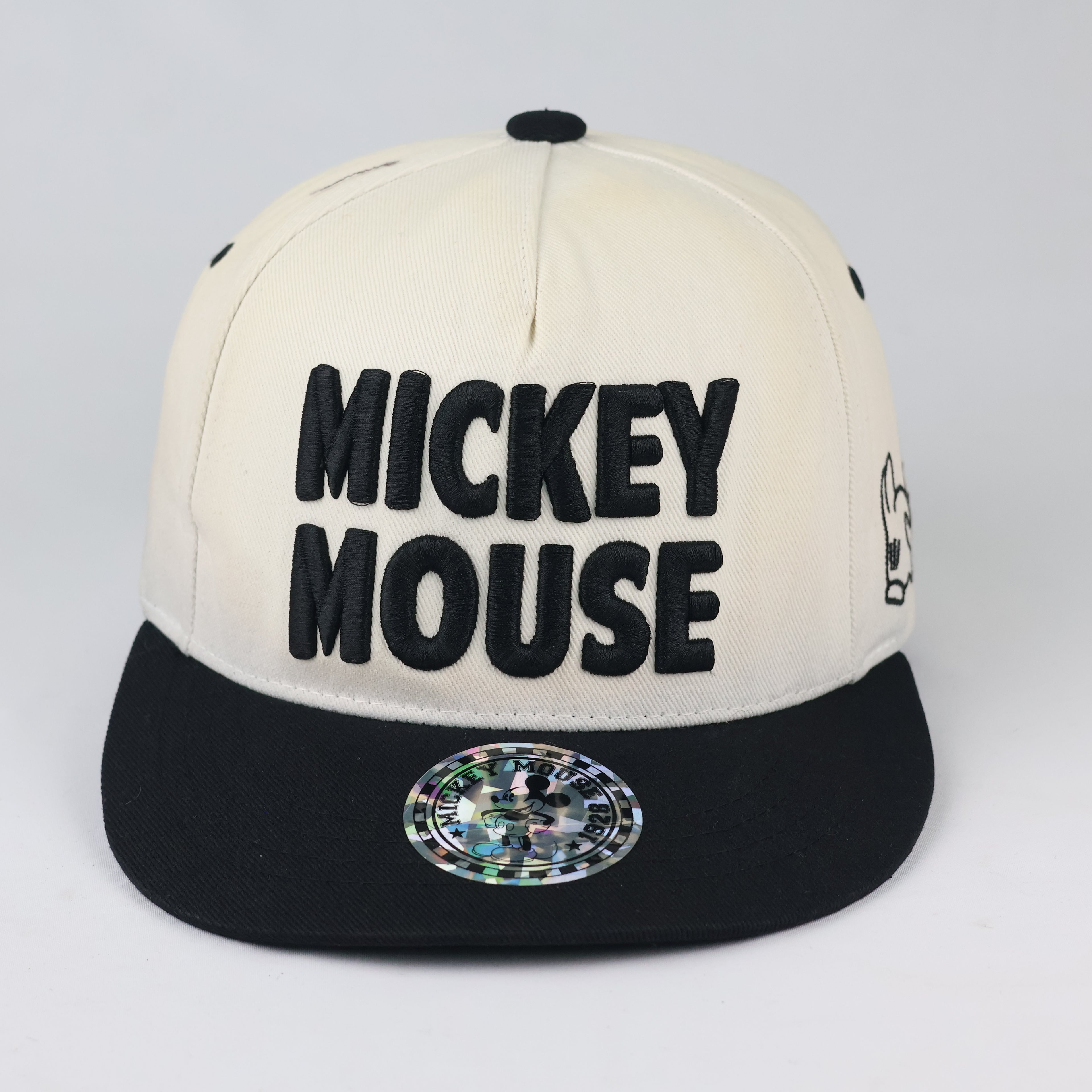 Disney Licensed Mickey & Minnie Hands Cap | Thrifted Snapback Hat 57-60cm
