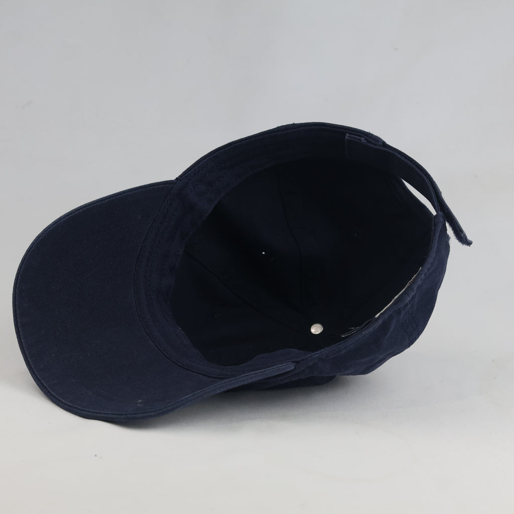 Blu Nautical Baseball Cap – Navy Blue Distressed Bird Hat (56-57cm) |10621
