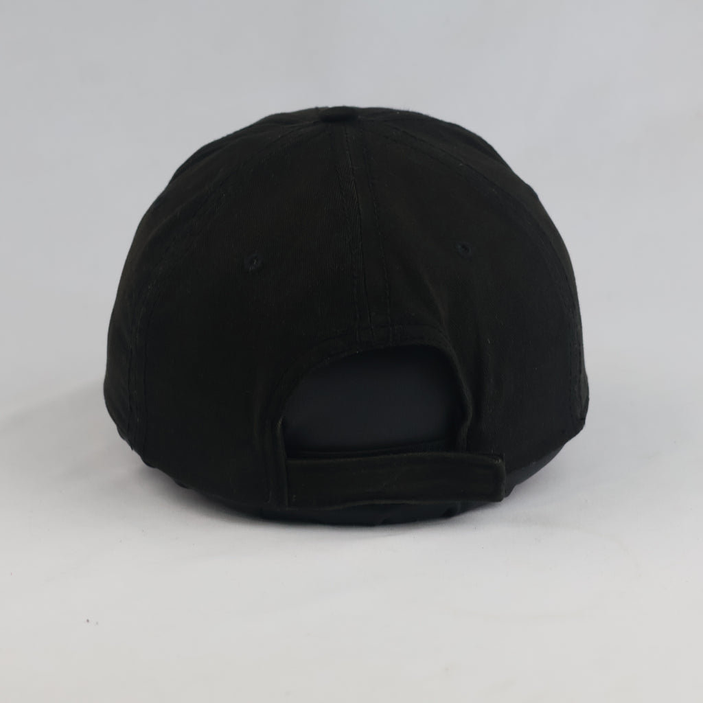 Thrifted MLB New York Yankees Strapback Baseball Cap - Black (56-57cm) | 10620