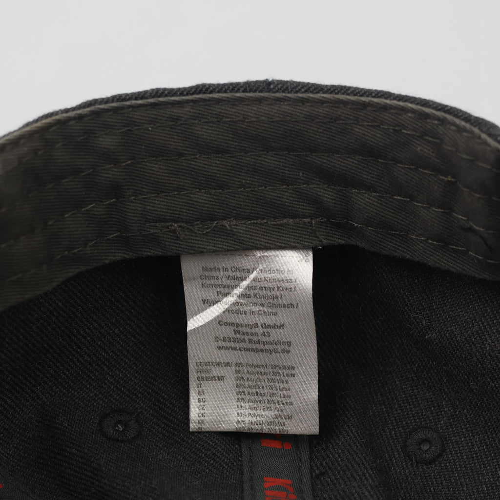 KitzSki Austria Snapback Hat | Embroidered Ski Resort Cap - Red & Grey