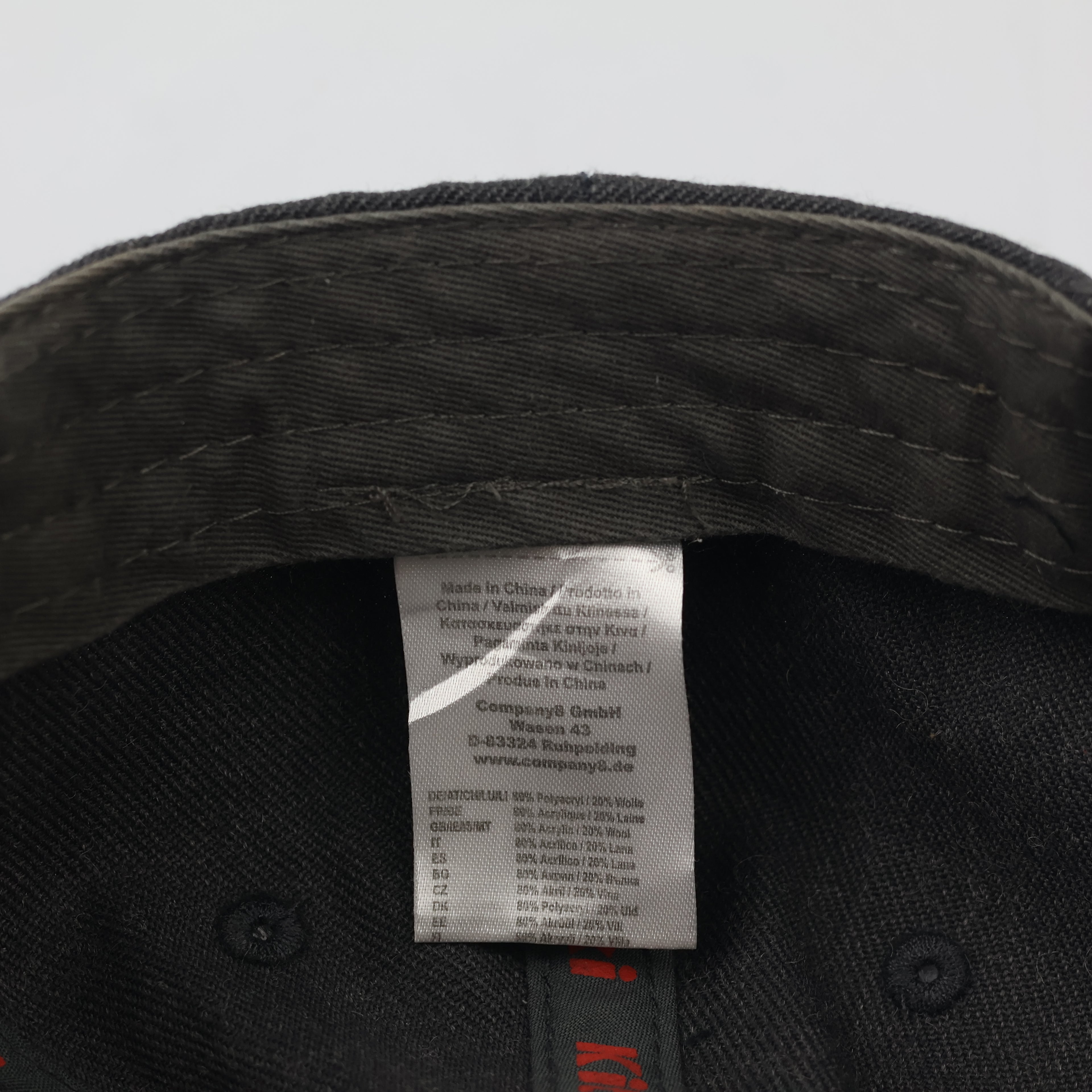KitzSki Austria Snapback Hat | Embroidered Ski Resort Cap - Red & Grey