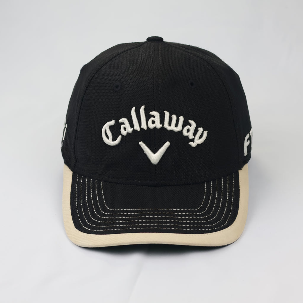 Callaway Golf x New Era FT Fusion Technology Thrifted Cap - Black & Cream