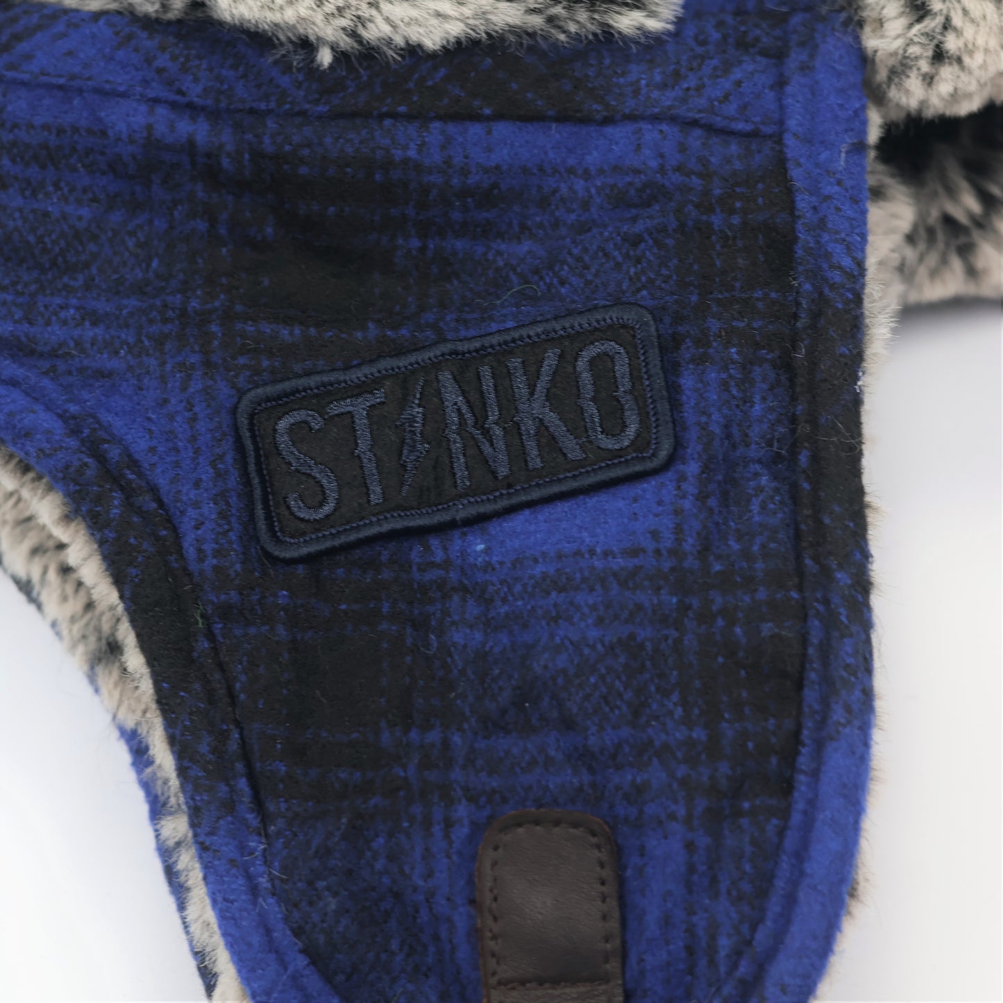 Winter Ushanka Trooper Cap – Vintage Tartan Pattern