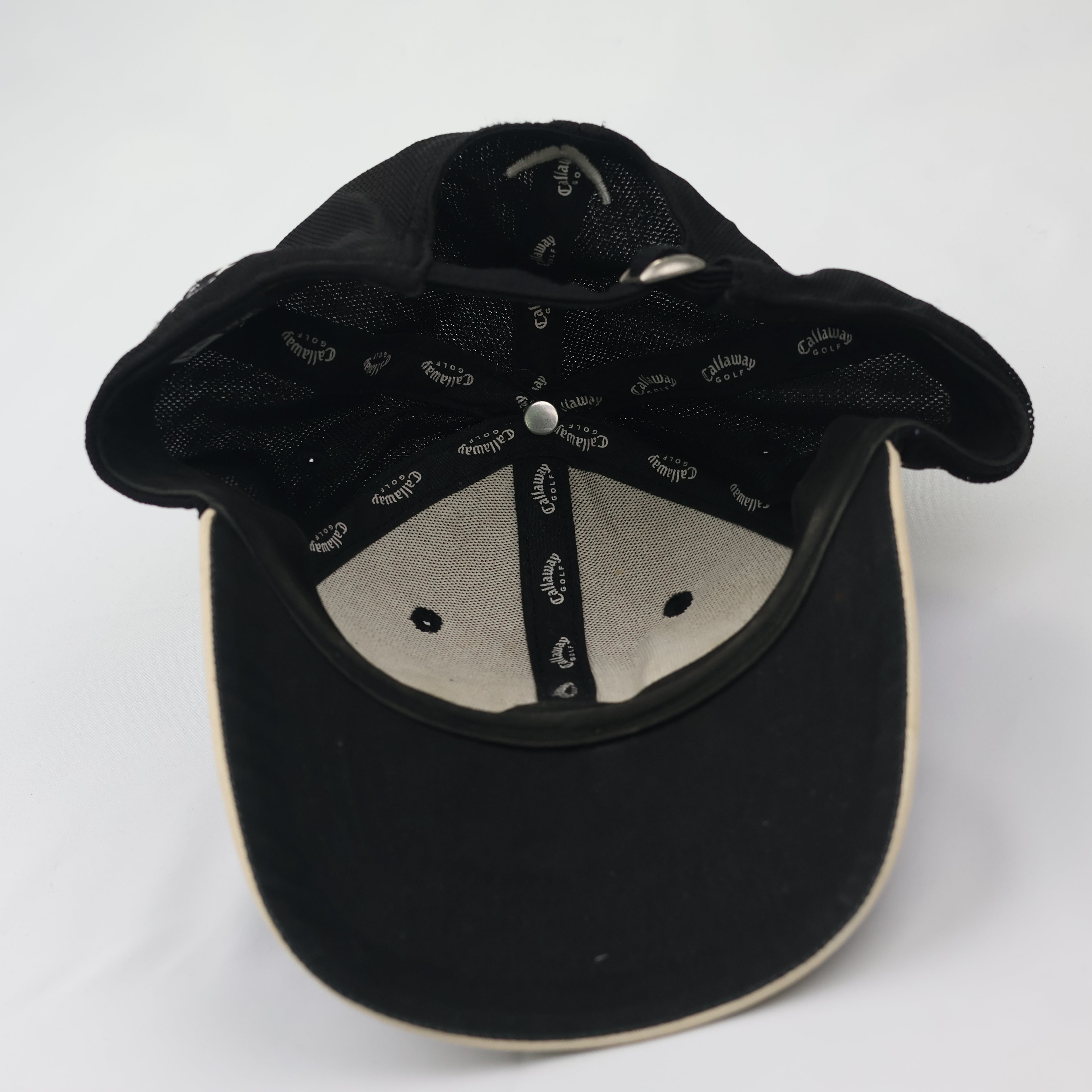 Callaway Golf x New Era FT Fusion Technology Thrifted Cap - Black & Cream