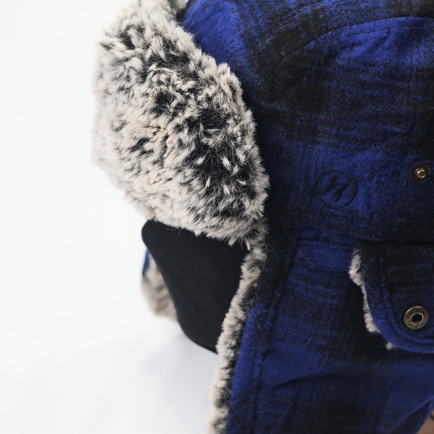 Winter Ushanka Trooper Cap – Vintage Tartan Pattern