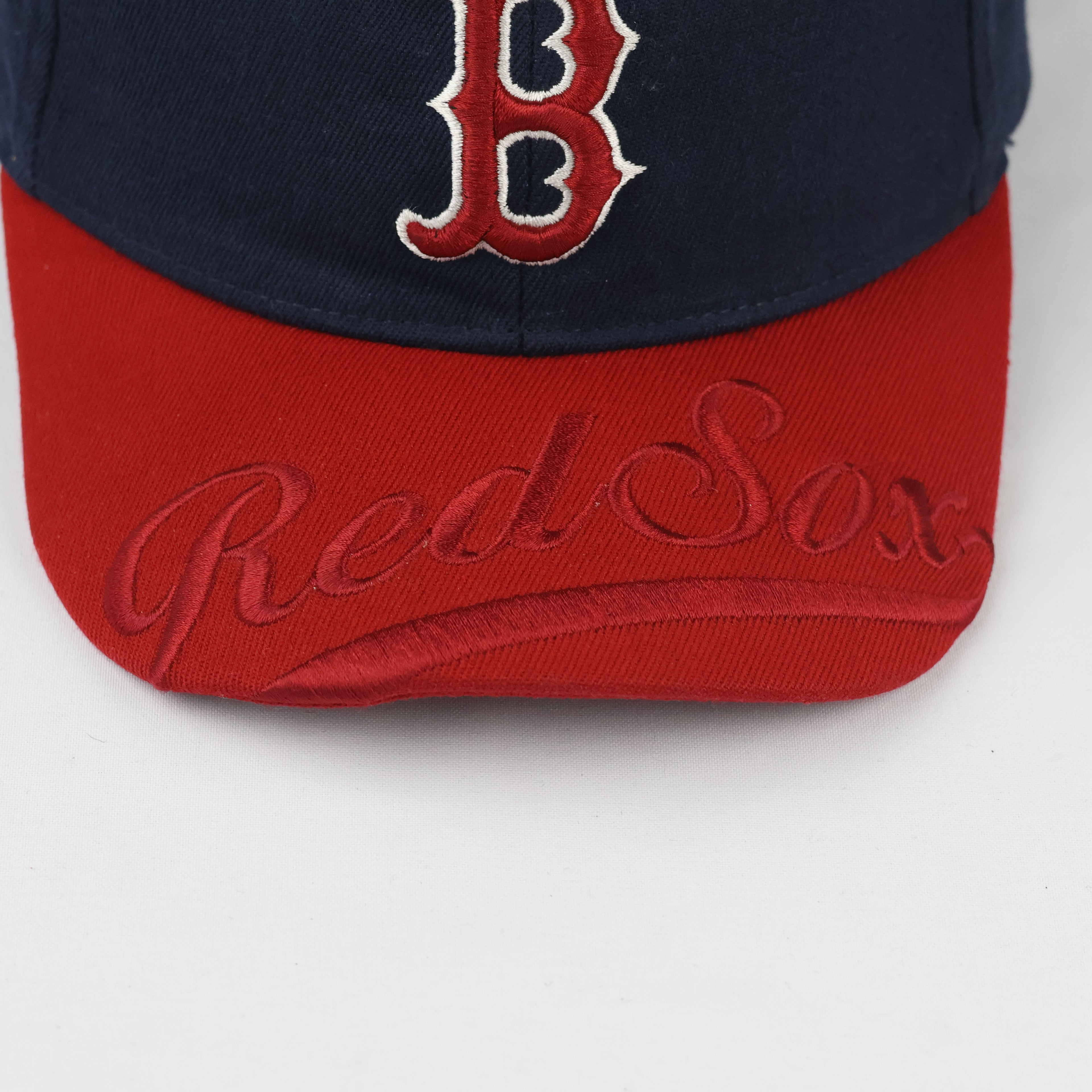Vintage Boston Red Sox MLB Hat | Navy Blue & Red Adjustable Cap 53-55cm