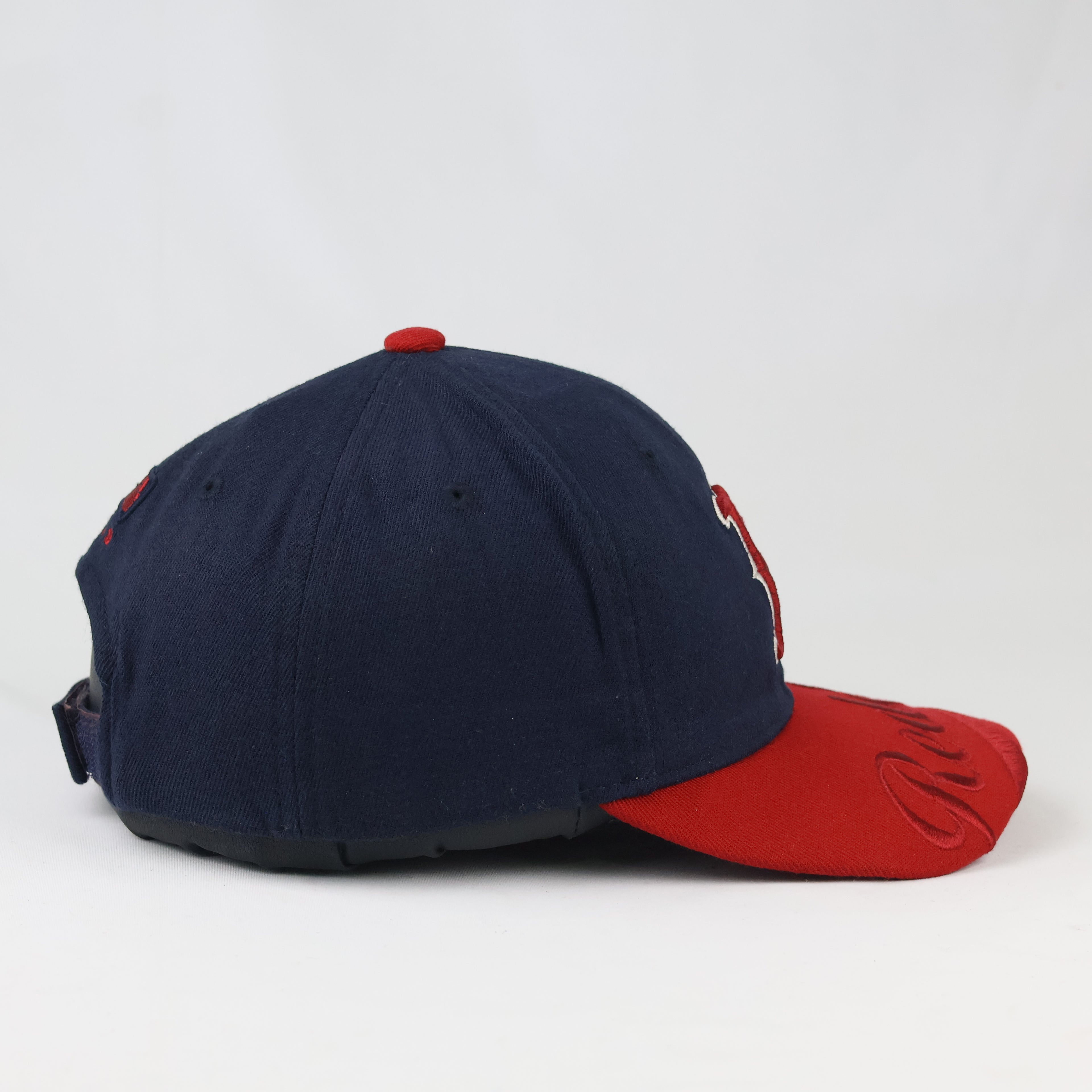 Vintage Boston Red Sox MLB Hat | Navy Blue & Red Adjustable Cap 53-55cm