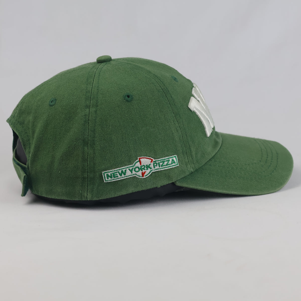 Thrifted New York Pizza Est.1993 Embroidered Dad Hat – Forest Green (57–58 cm) |10672