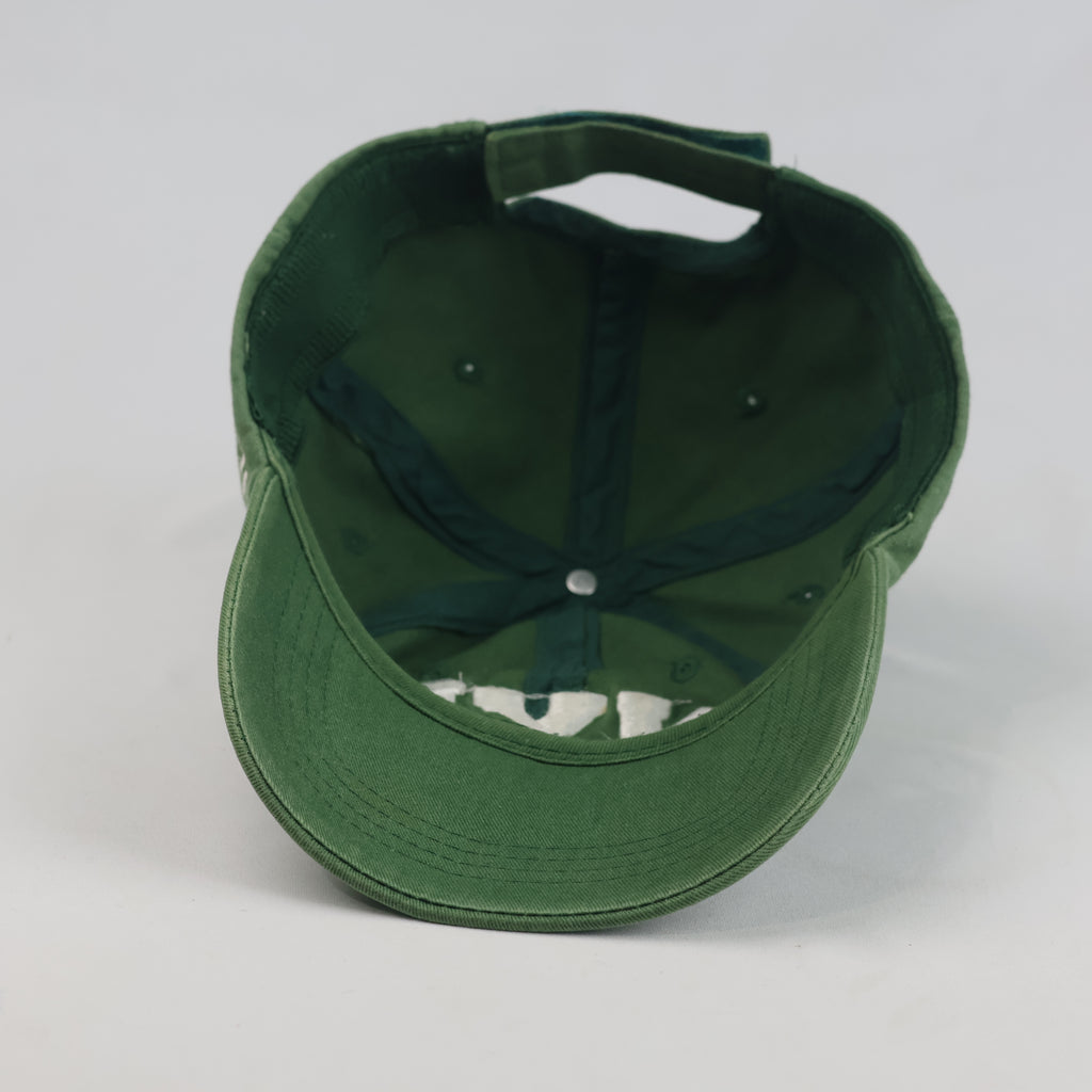 Thrifted New York Pizza Est.1993 Embroidered Dad Hat – Forest Green (57–58 cm) |10672