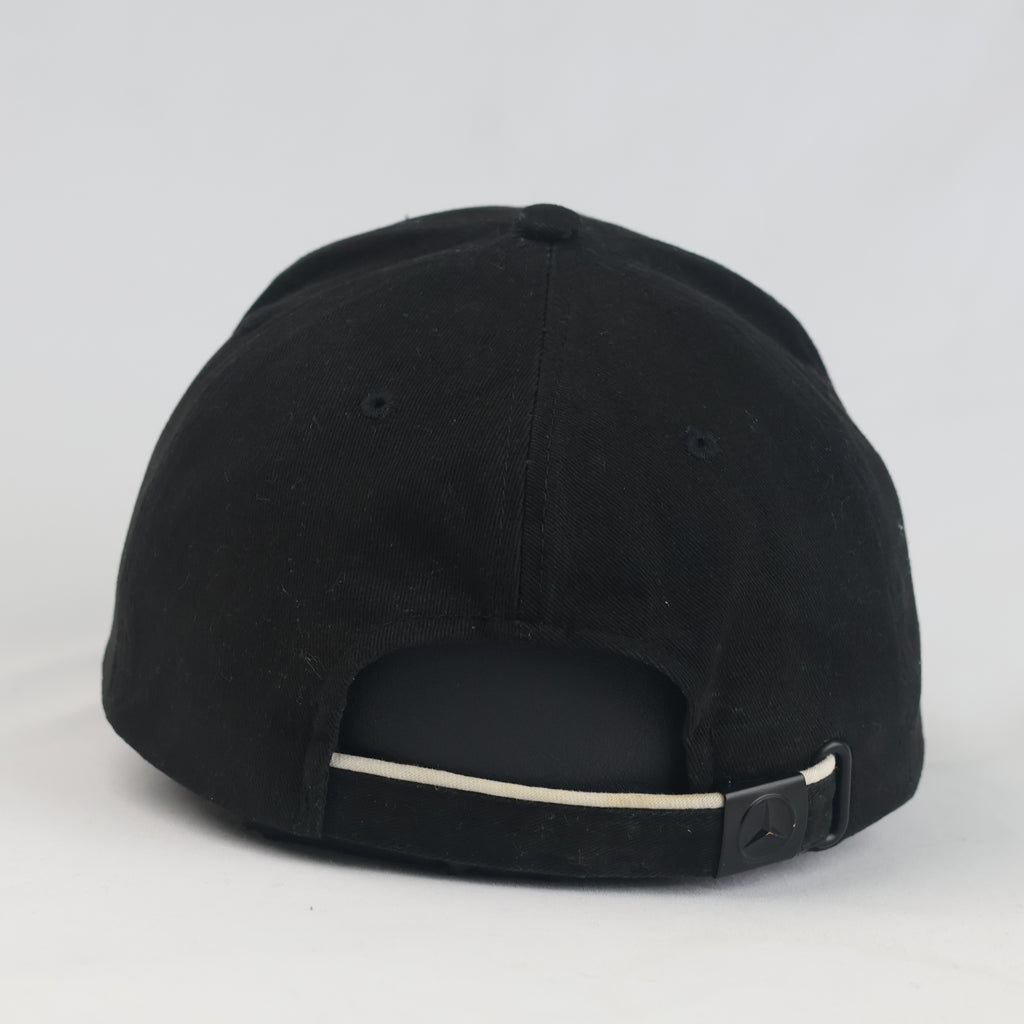 Thrifted Mercedes-Benz Embroidered Logo Baseball Cap – Classic Black (56–57 cm) | 10664