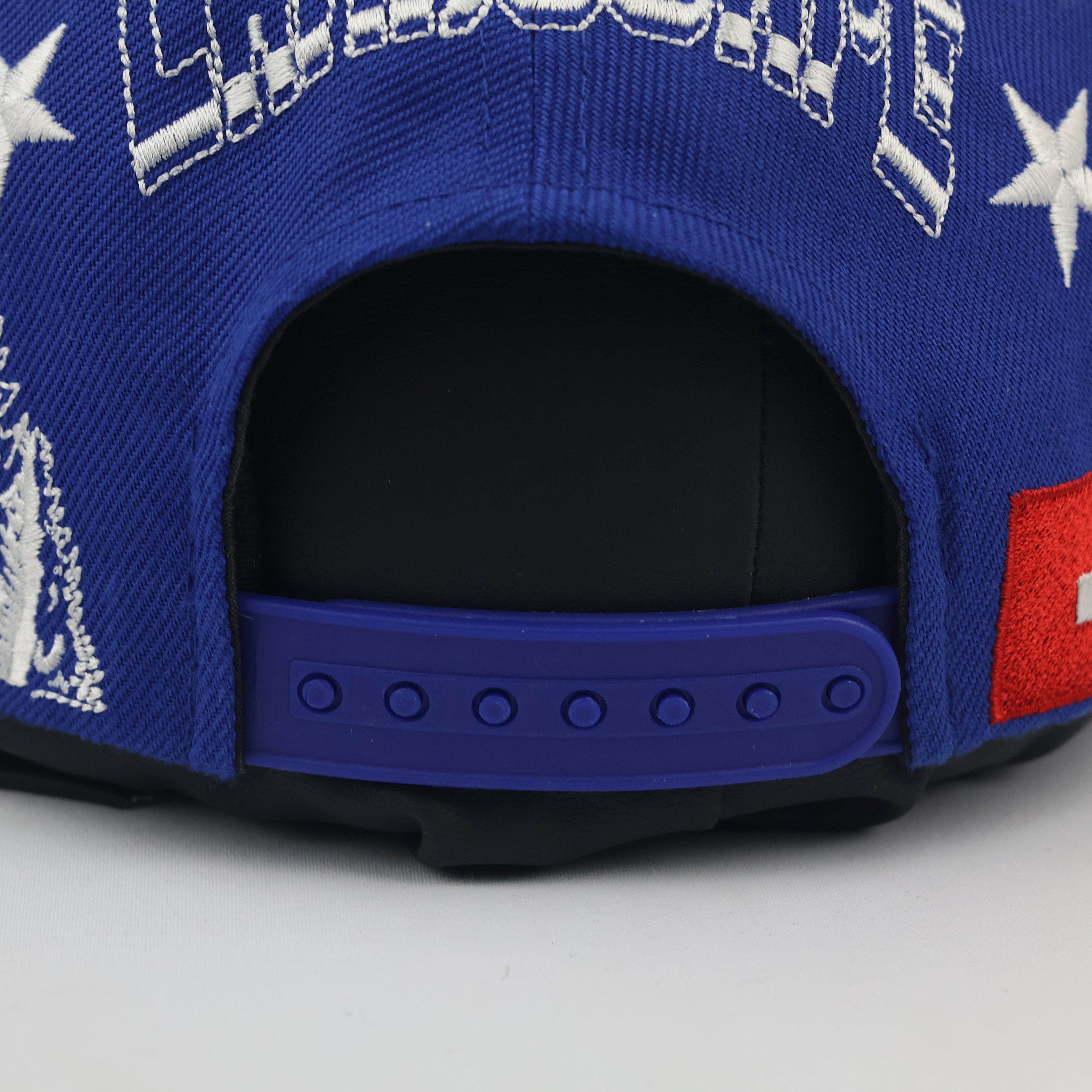 Swiss Landscape Return to Nature Snapback | Thrifted Blue Cap 56-58cm
