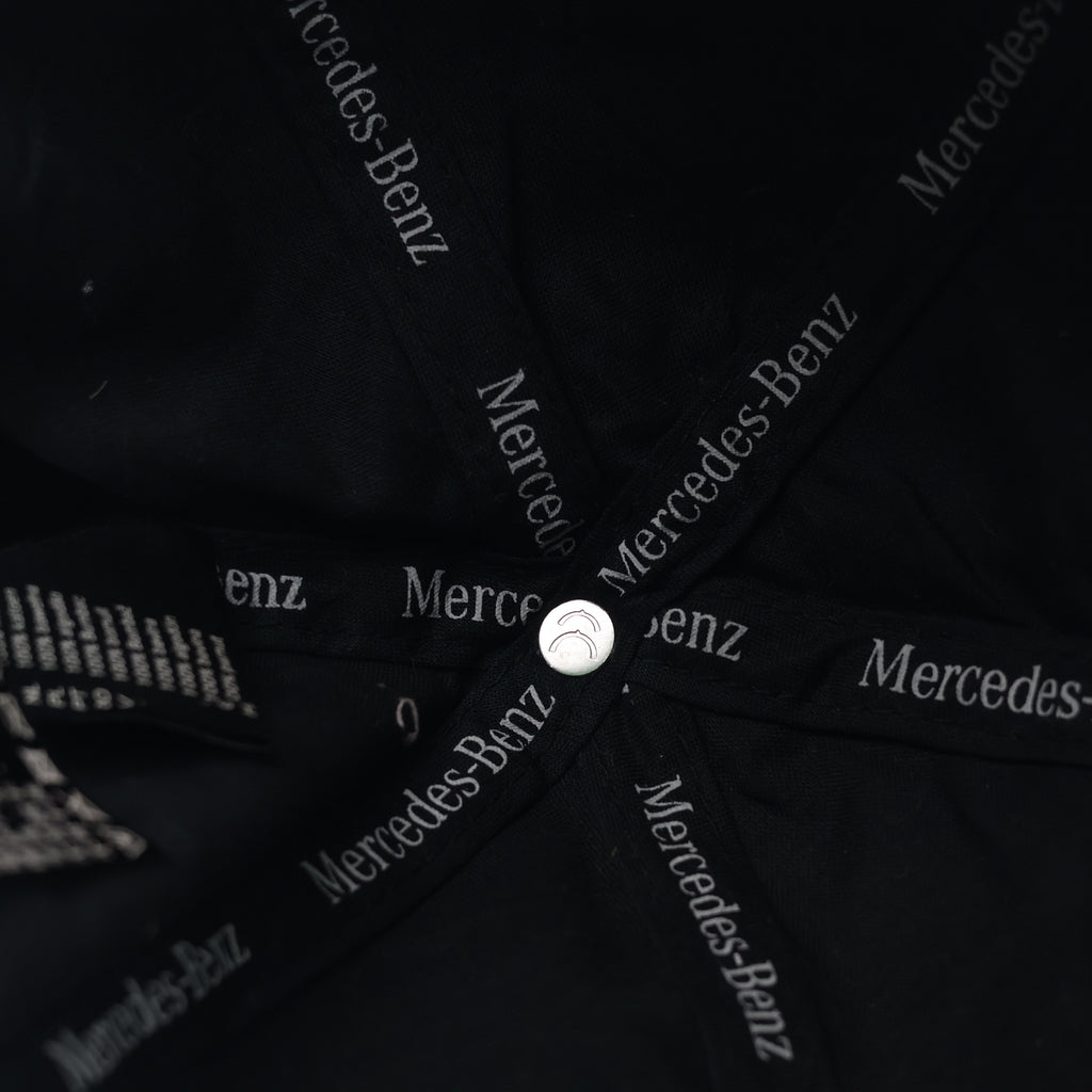 Thrifted Mercedes-Benz Embroidered Logo Baseball Cap – Classic Black (56–57 cm) | 10664