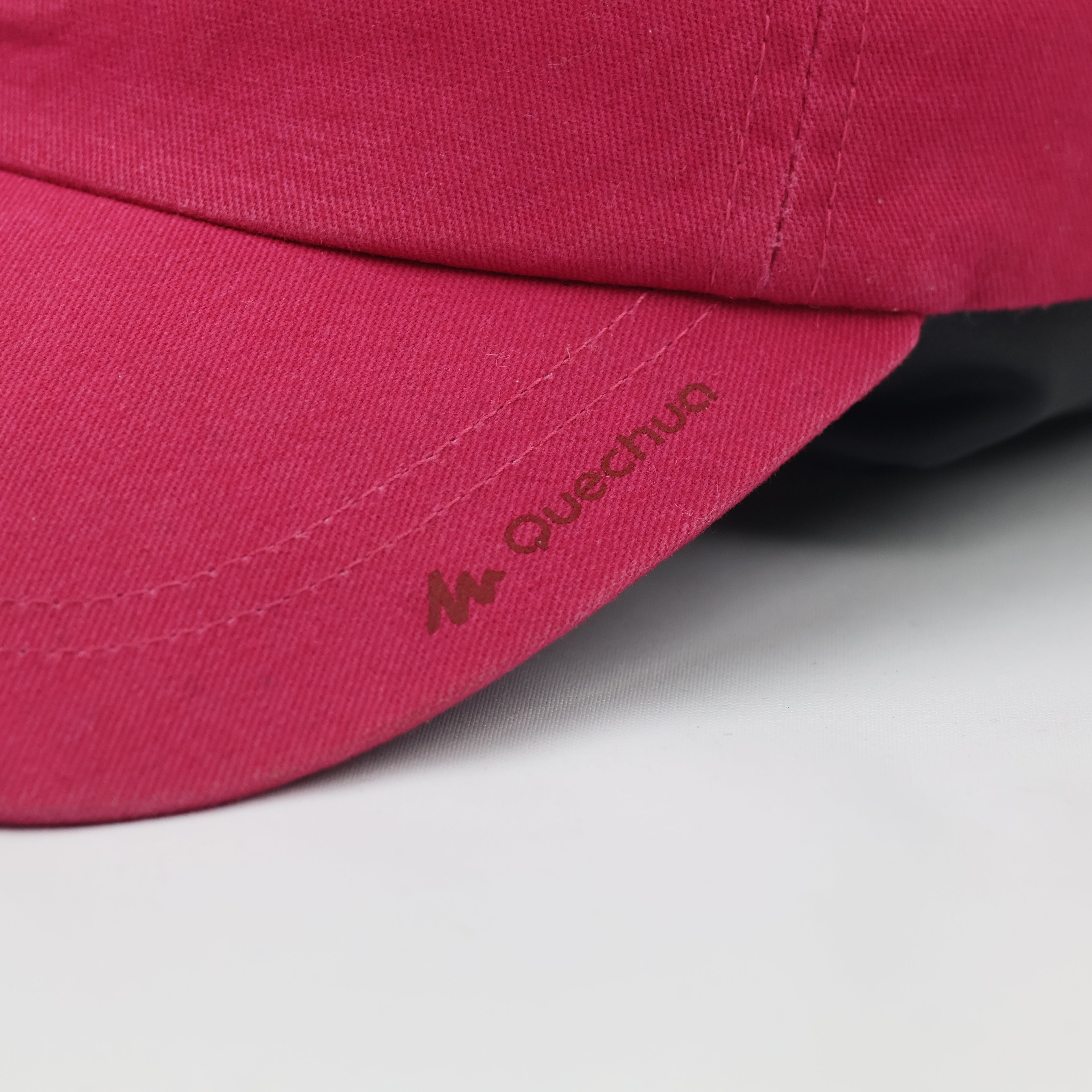 Quechua by Decathlon Pink Cotton Hiking Thrifted Cap - Size 56-57cm