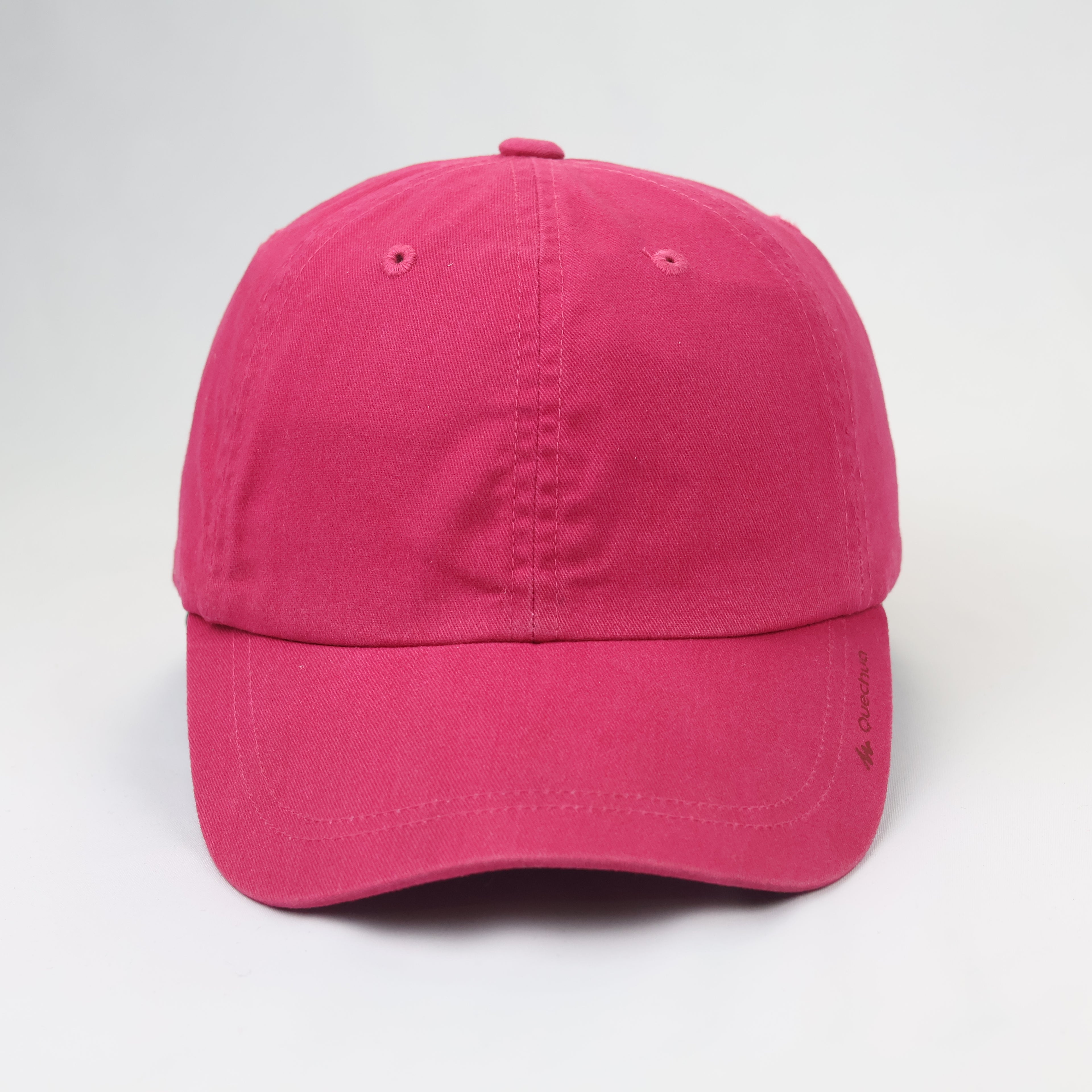 Quechua by Decathlon Pink Cotton Hiking Thrifted Cap - Size 56-57cm